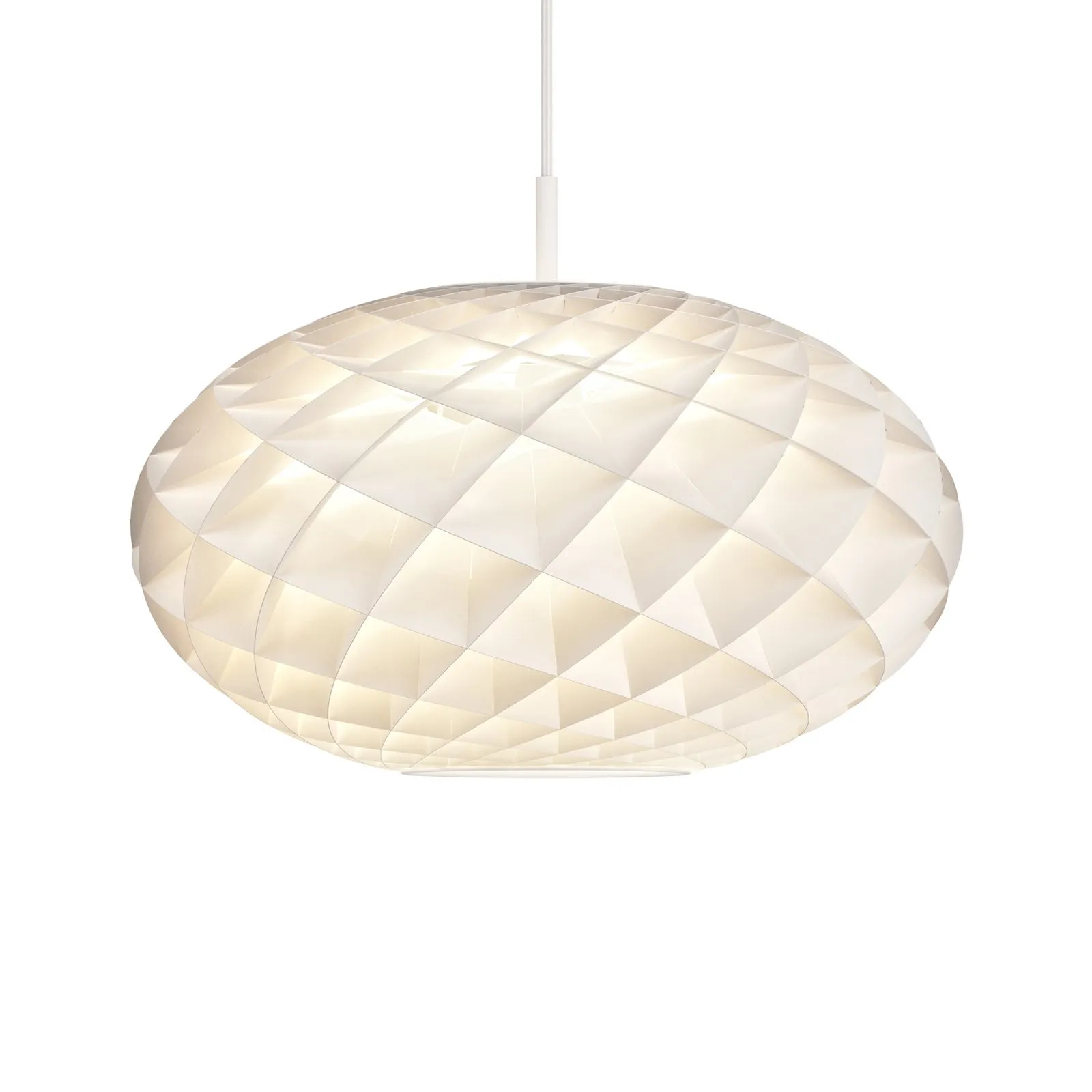 Louis Poulsen Patera Oval LED bianco Ø 50cm 3.000K