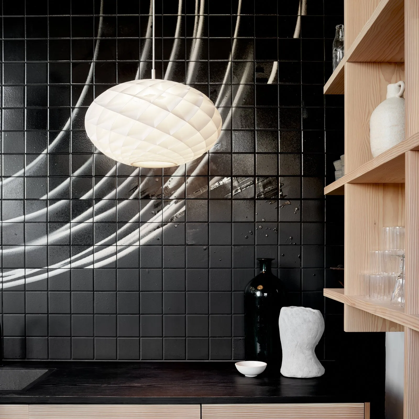 Louis Poulsen Patera Oval LED bianco Ø 50cm 3.000K