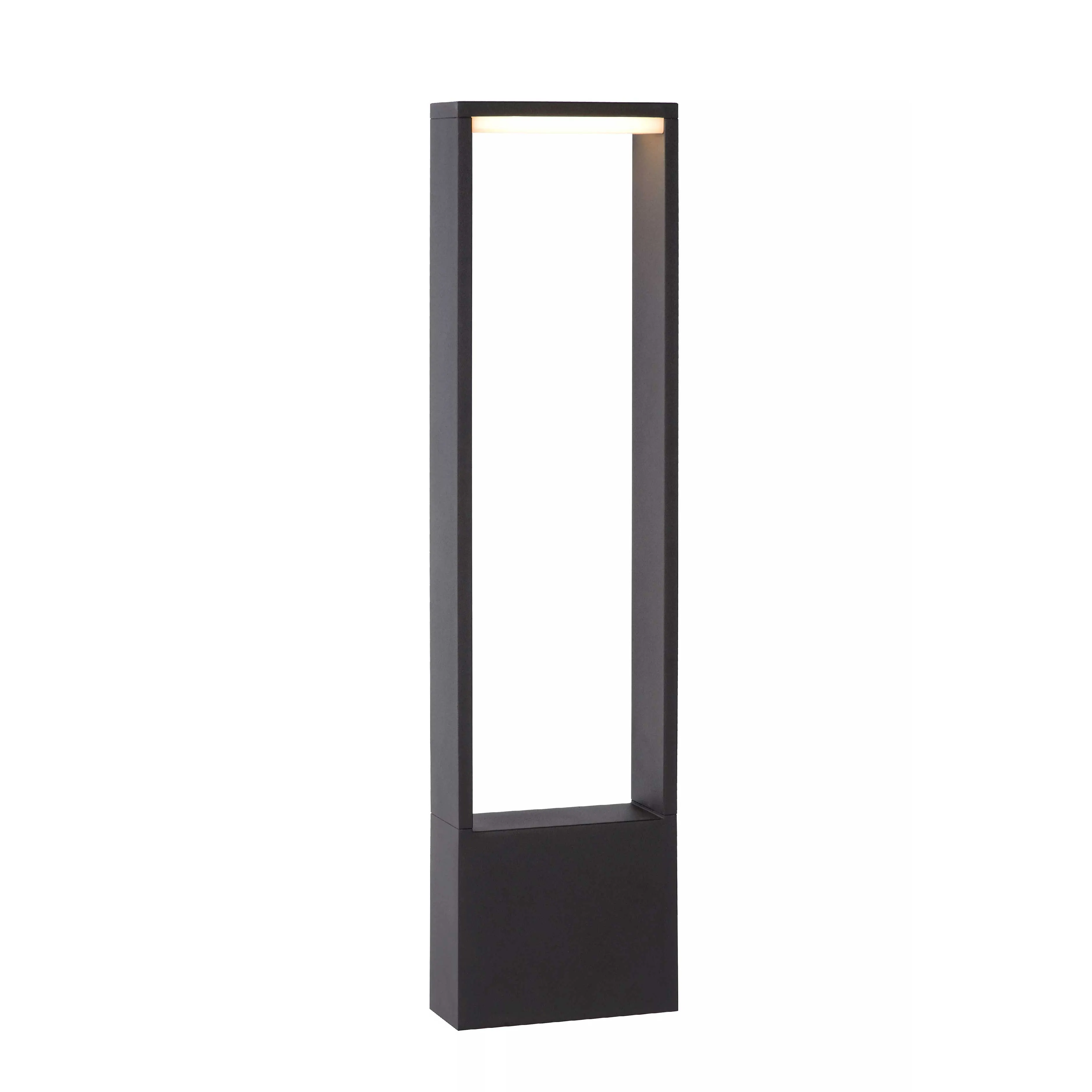 Lucide  Lampada da esterno con struttura moderna in alluminio e diffusore a led Goa - 10W - 3000k Luce Calda