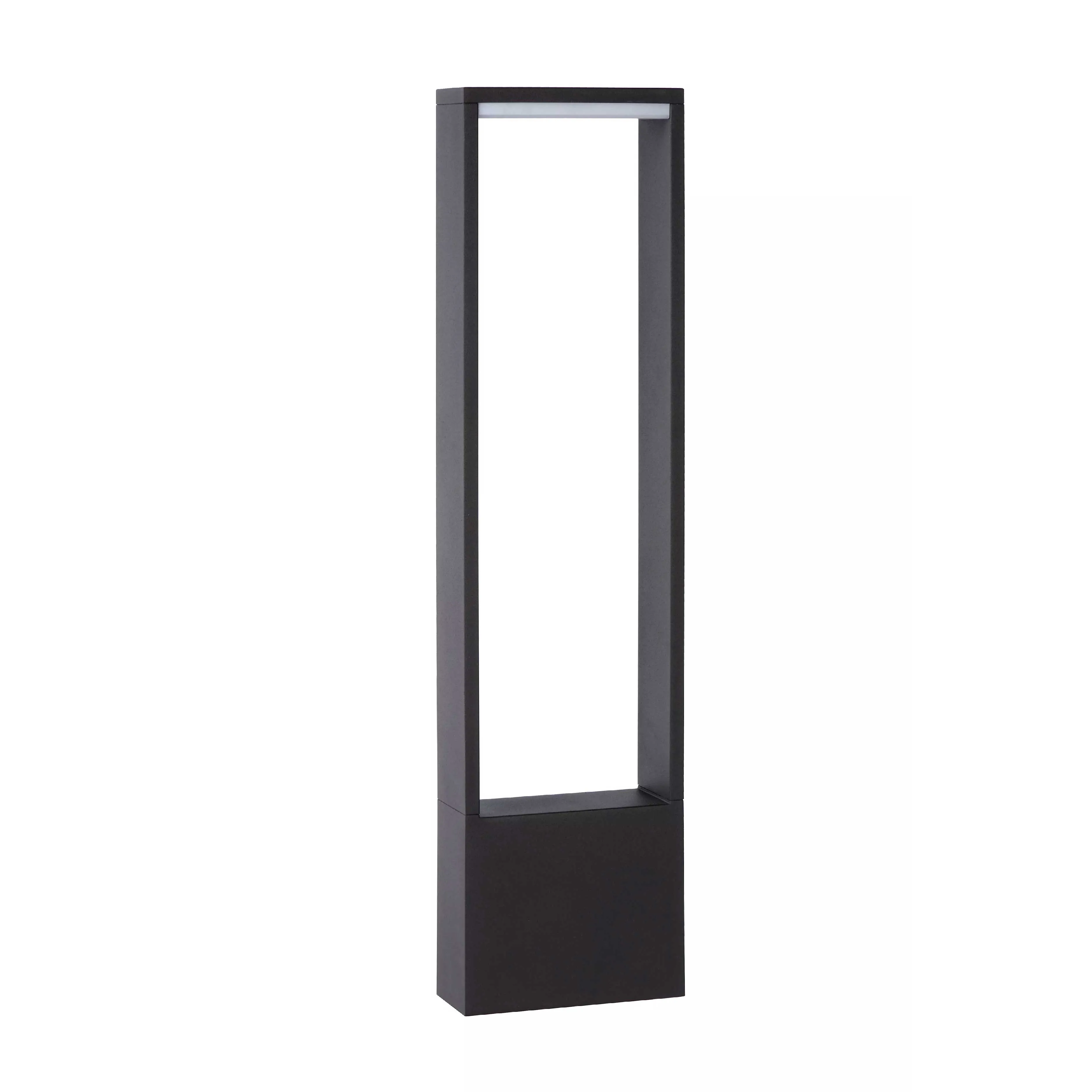 Lucide  Lampada da esterno con struttura moderna in alluminio e diffusore a led Goa - 10W - 3000k Luce Calda