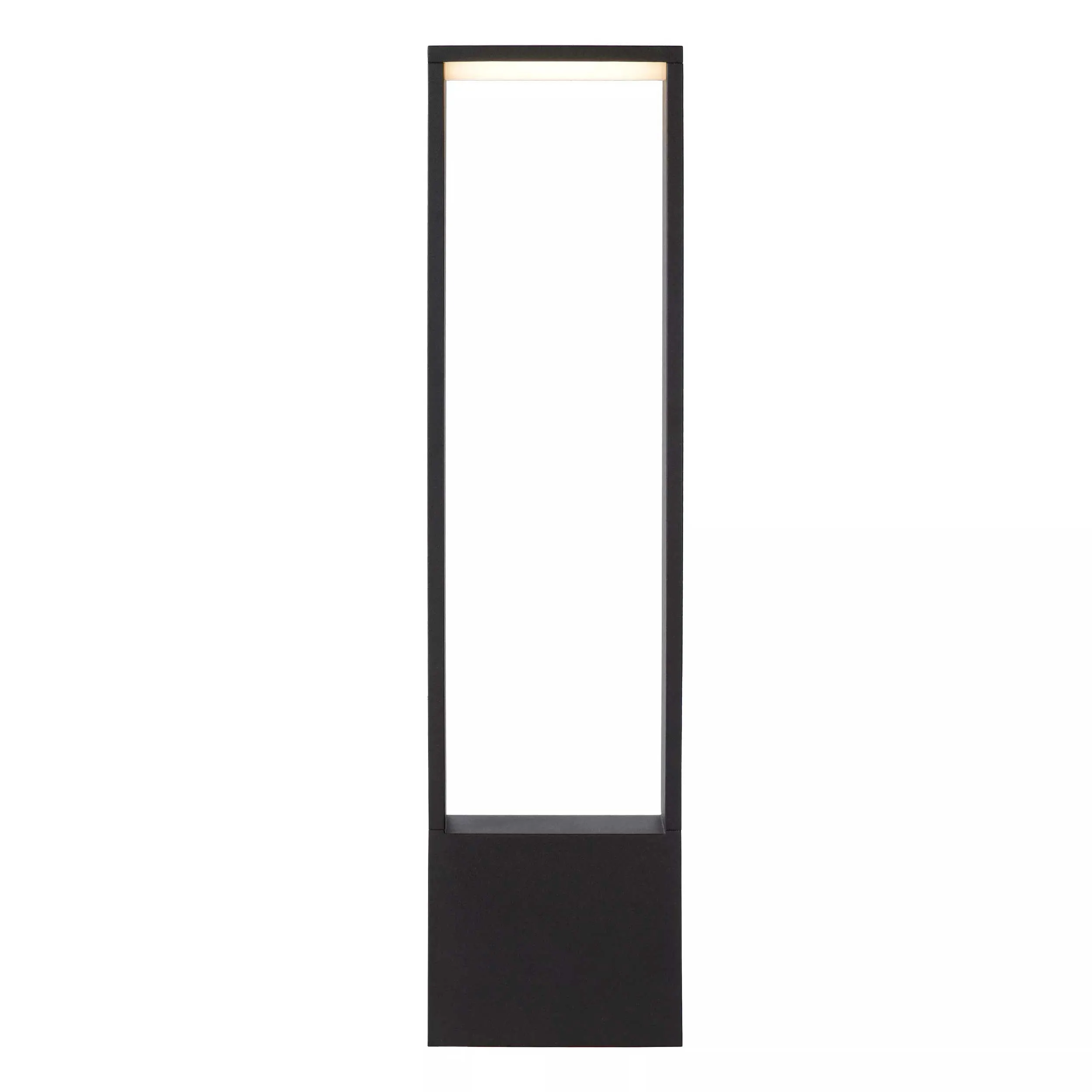 Lucide  Lampada da esterno con struttura moderna in alluminio e diffusore a led Goa - 10W - 3000k Luce Calda