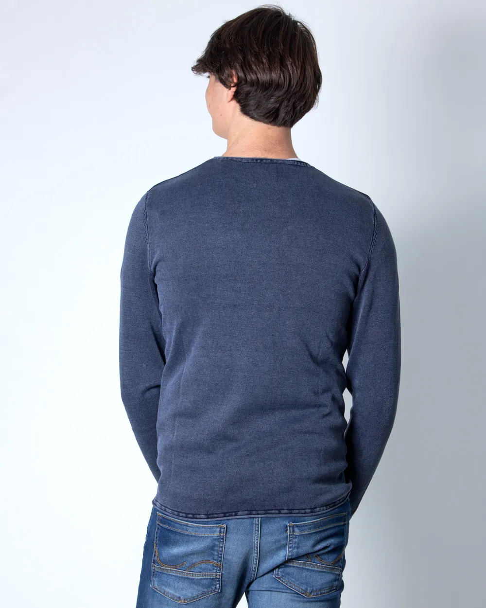 Maglia Only & Sons garson wash crew neck Blu Chiaro