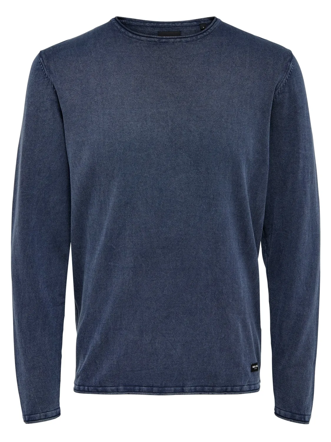 Maglia Only & Sons garson wash crew neck Blu Chiaro