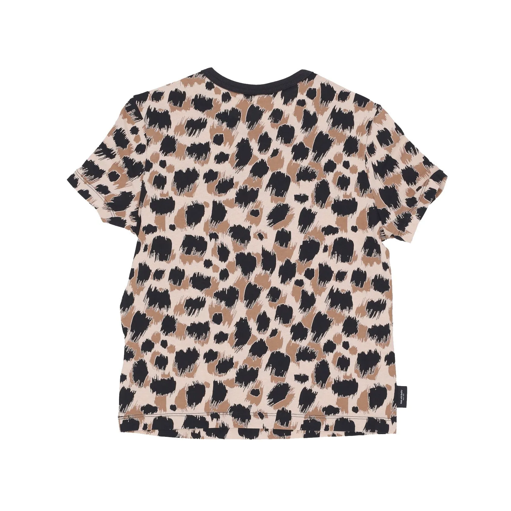 Maglietta Donna Downtown All Over Print Slim Tee Granola/all Over Print