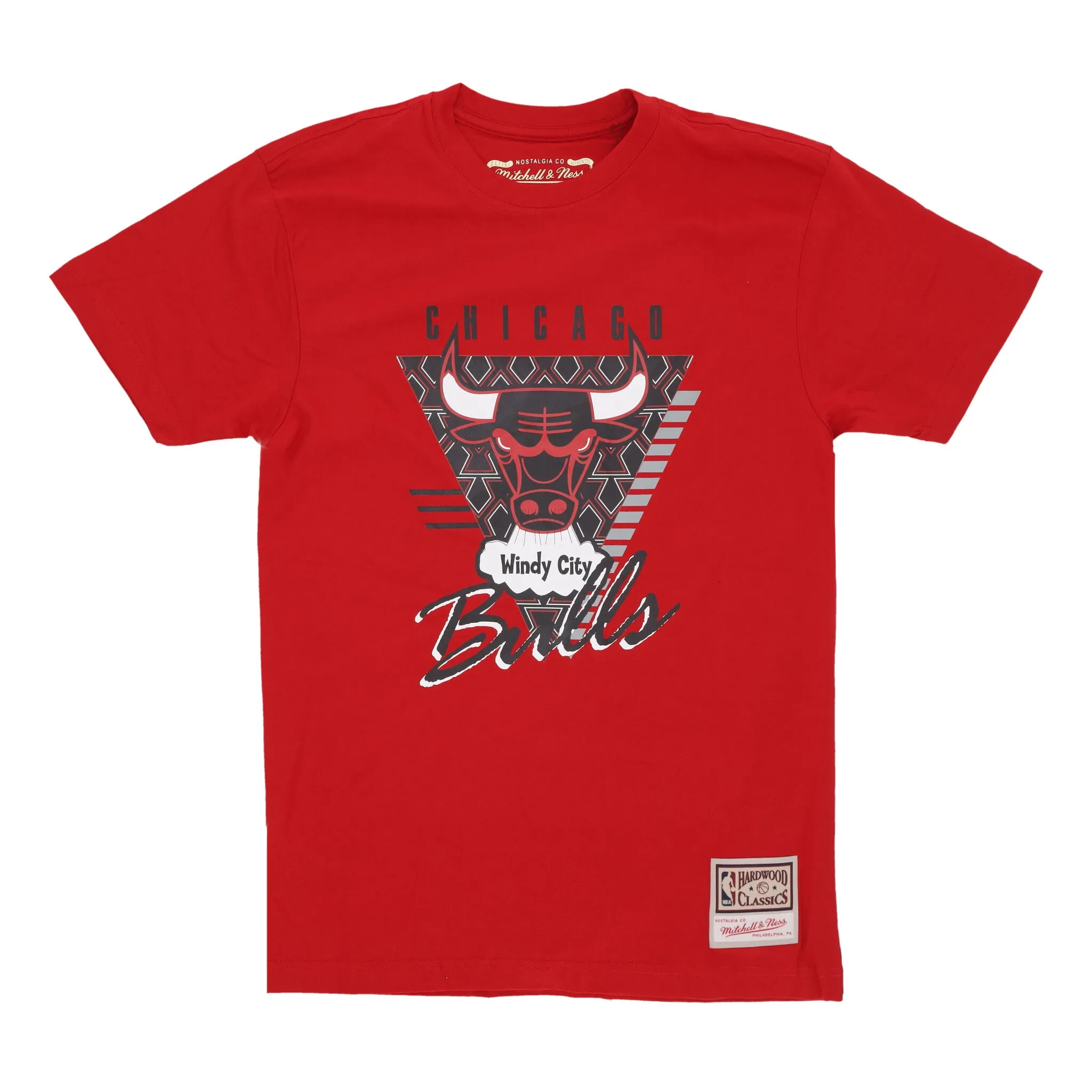 Maglietta Uomo Nba Final Seconds Tee Hardwood Classics Chibul Red