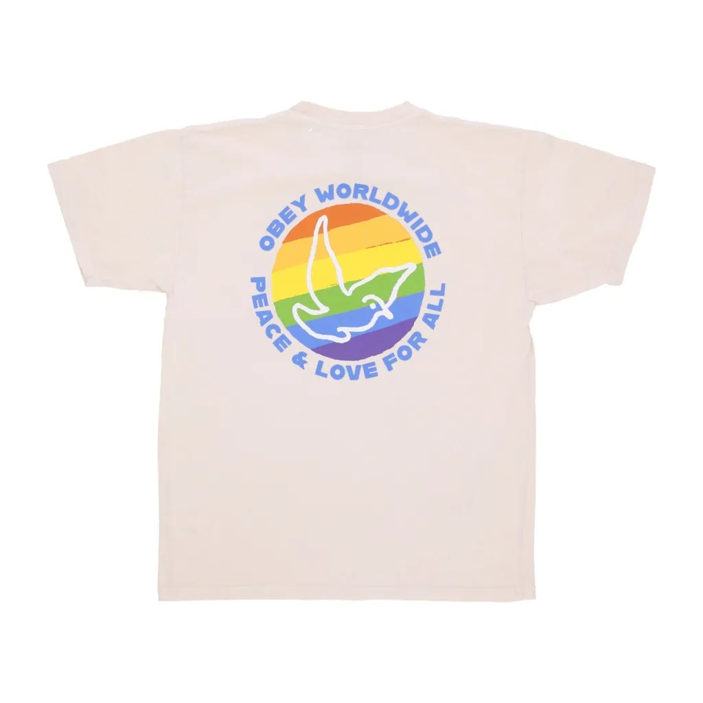 maglietta uomo peace love pigment classic tee PIGMENT SAGO