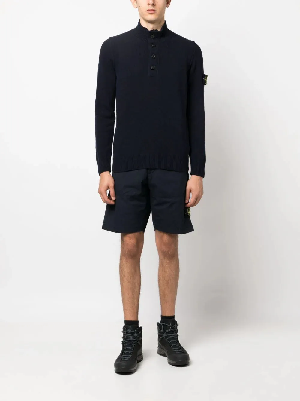 Maglione con applicazione Compass