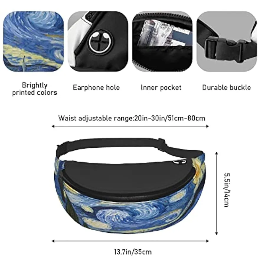 Marsupi da donna Marsupio da uomo regolabile Marsupio da viaggio a tracolla Marsupio da viaggio Casual Corsa Escursionismo Cicli