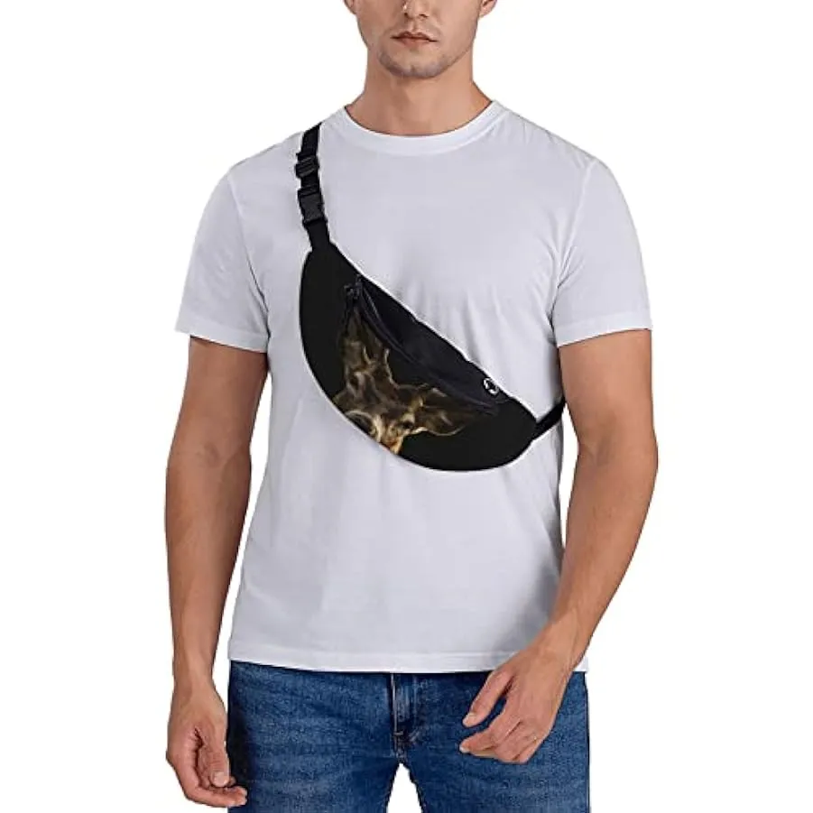 Marsupio per animali con corna di cervo Marsupio sportivo Marsupio a tracolla per corsa,viaggio,escursionismo 219460880