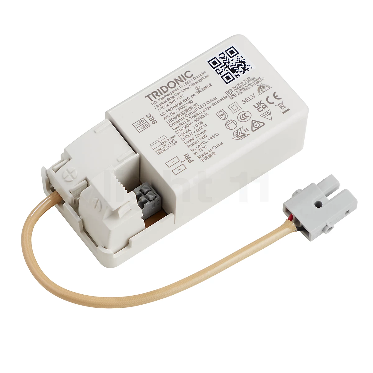 Mawa Convertitore LED per Wittenberg 4.0 Lampada da incasso a soffitto, 14 W