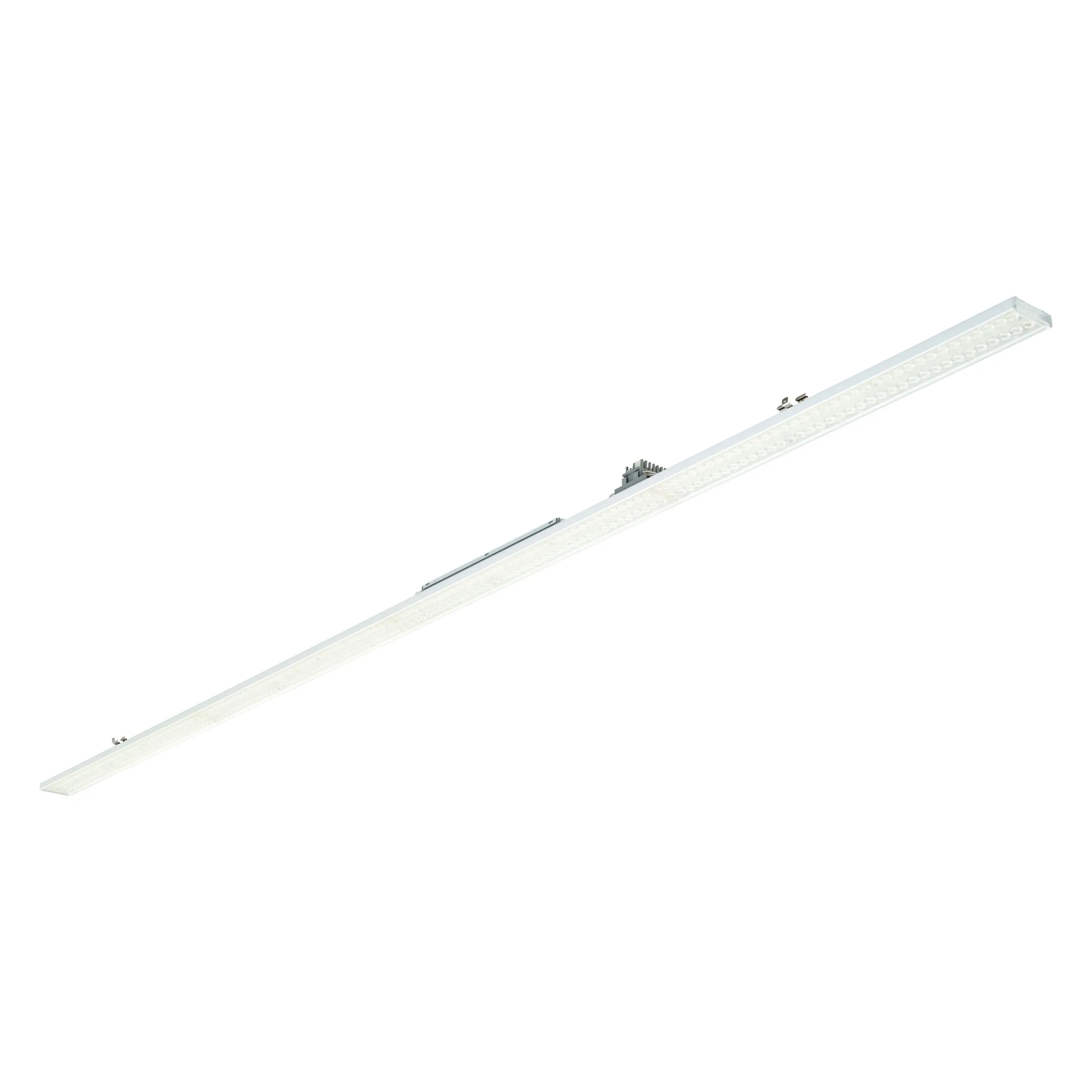 Maxos Fusion, trunking light unit, Xtra (lm/W and lifetime), 68 W, L2276 mm, 12300 lm, 4000 K, DALI, Fascio largo, Testurizzata,