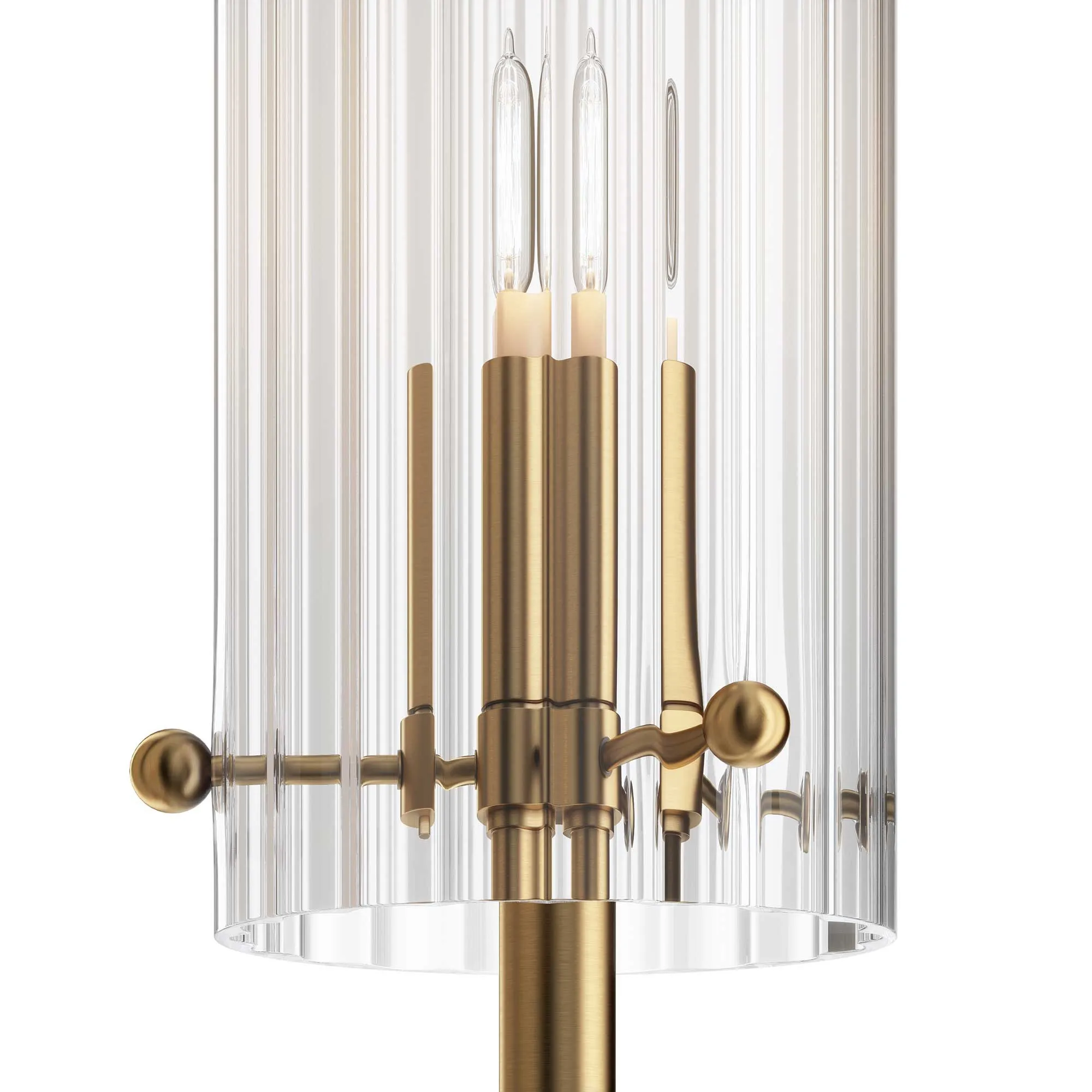 Maytoni  Applique da parete destro struttura classica in metallo e diffusori in vetro Arco - 40W