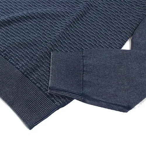MCS pullover uomo girocollo colore blue navy