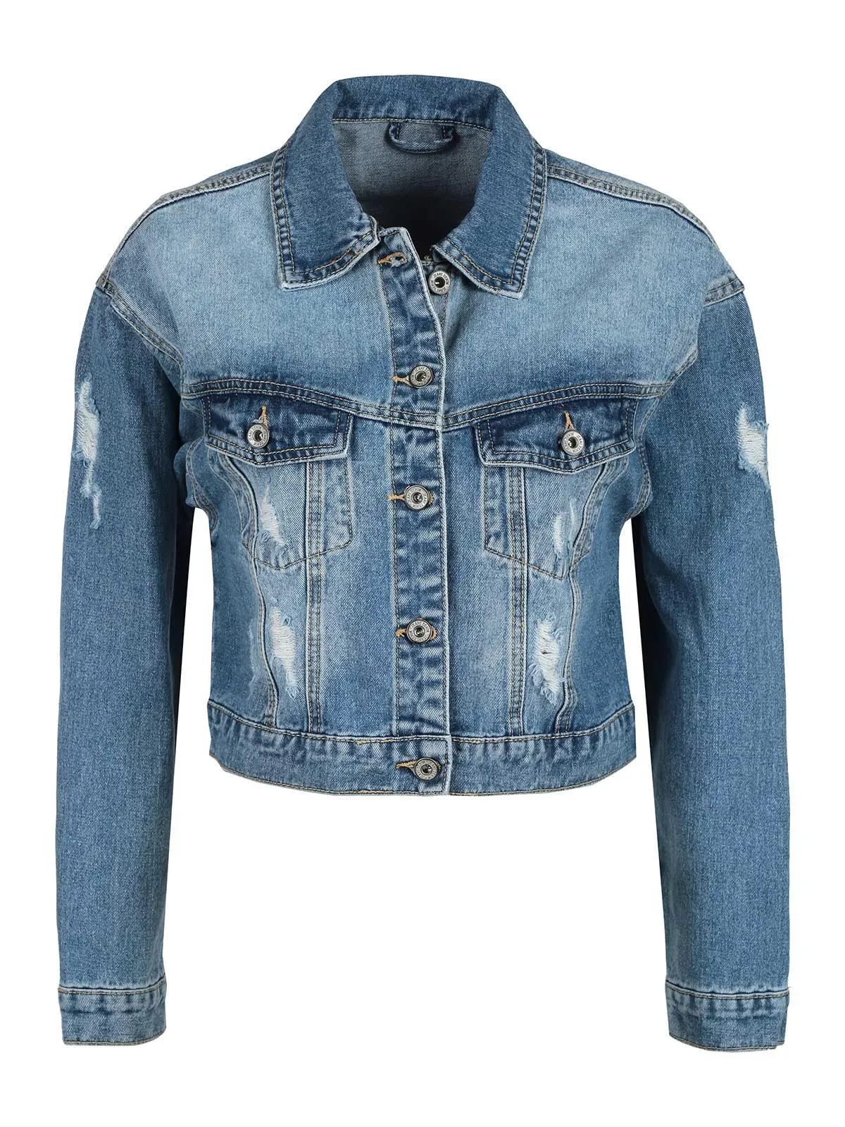 Miti Baci Veste en jean femme oversize
