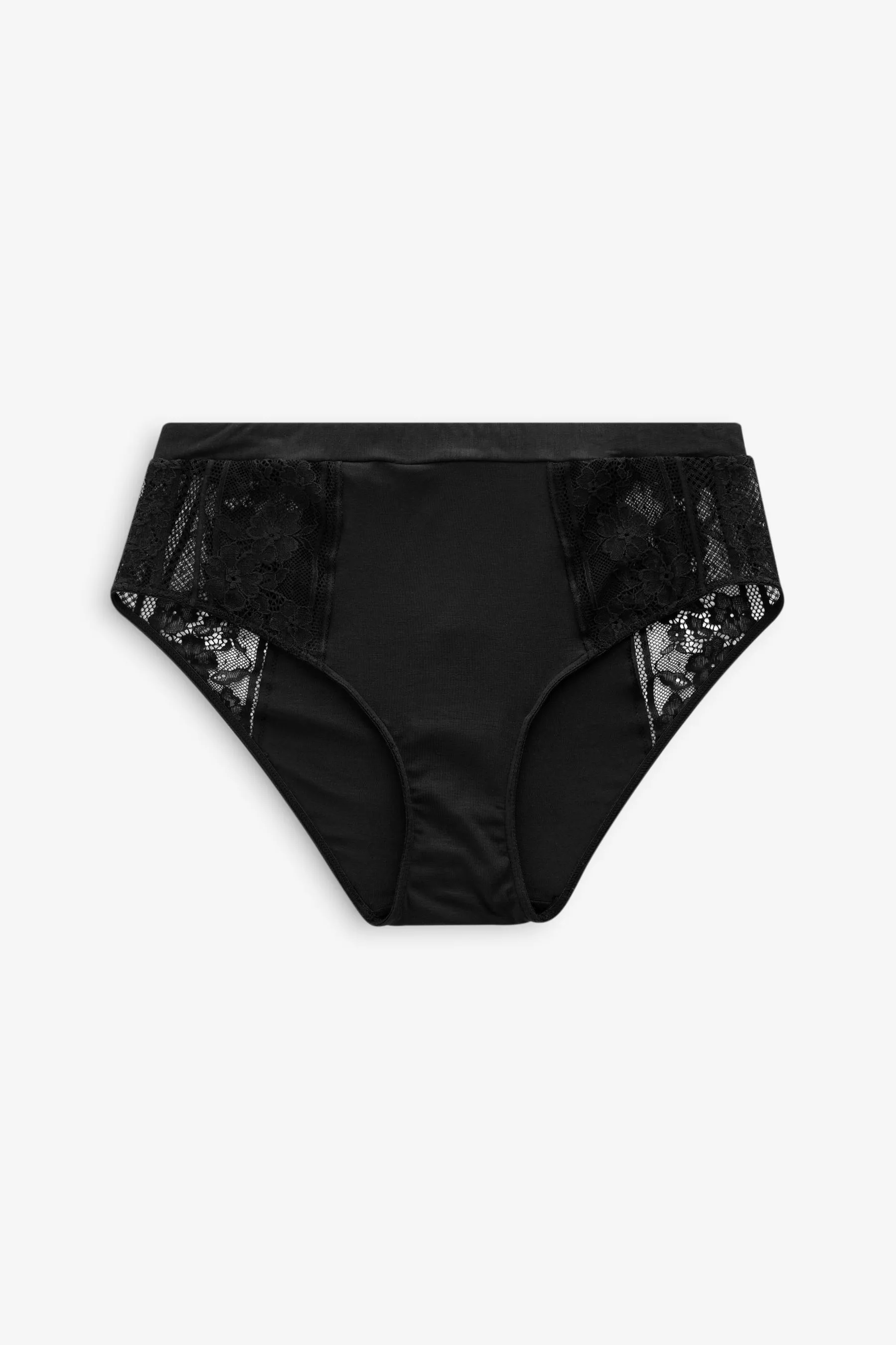 Modal & Lace Knickers 3 Pack    