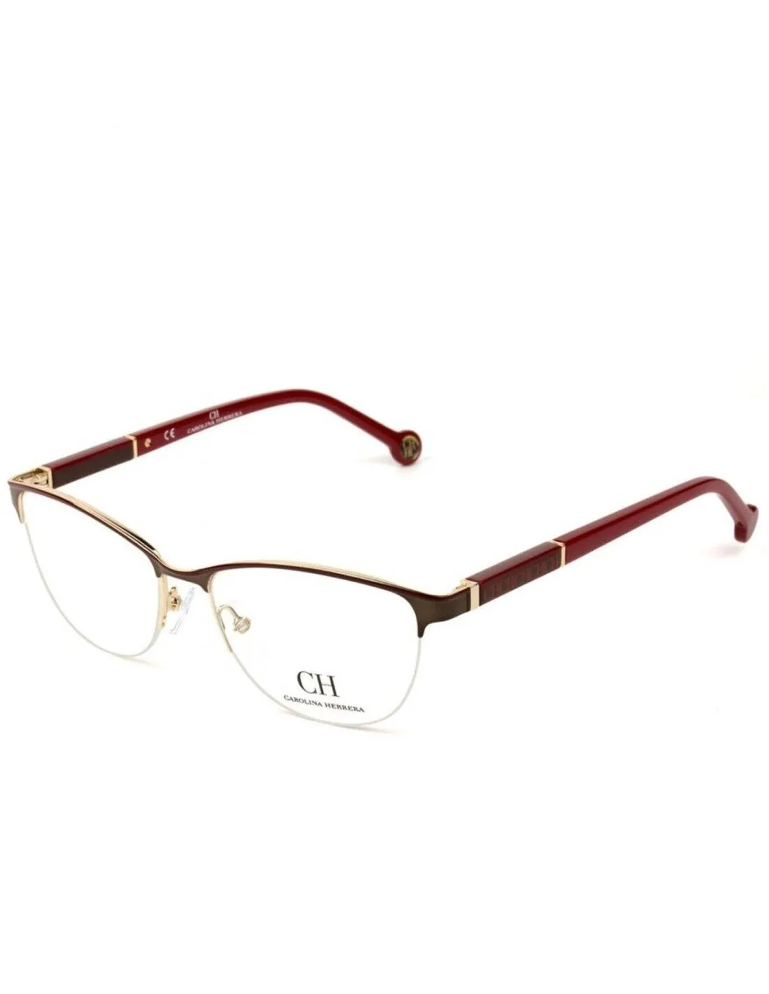 Montatura per Occhiali Donna Carolina Herrera VHE079-0SB1 Rosso