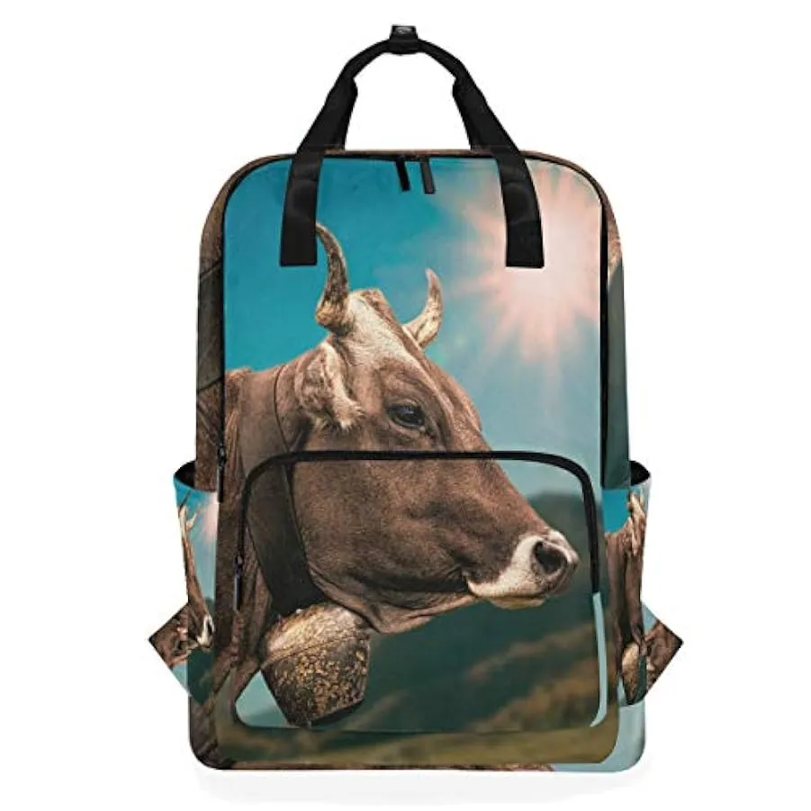MONTOJ Zaino da viaggio Bull Blue Sky Sun scuola zaino 137762961