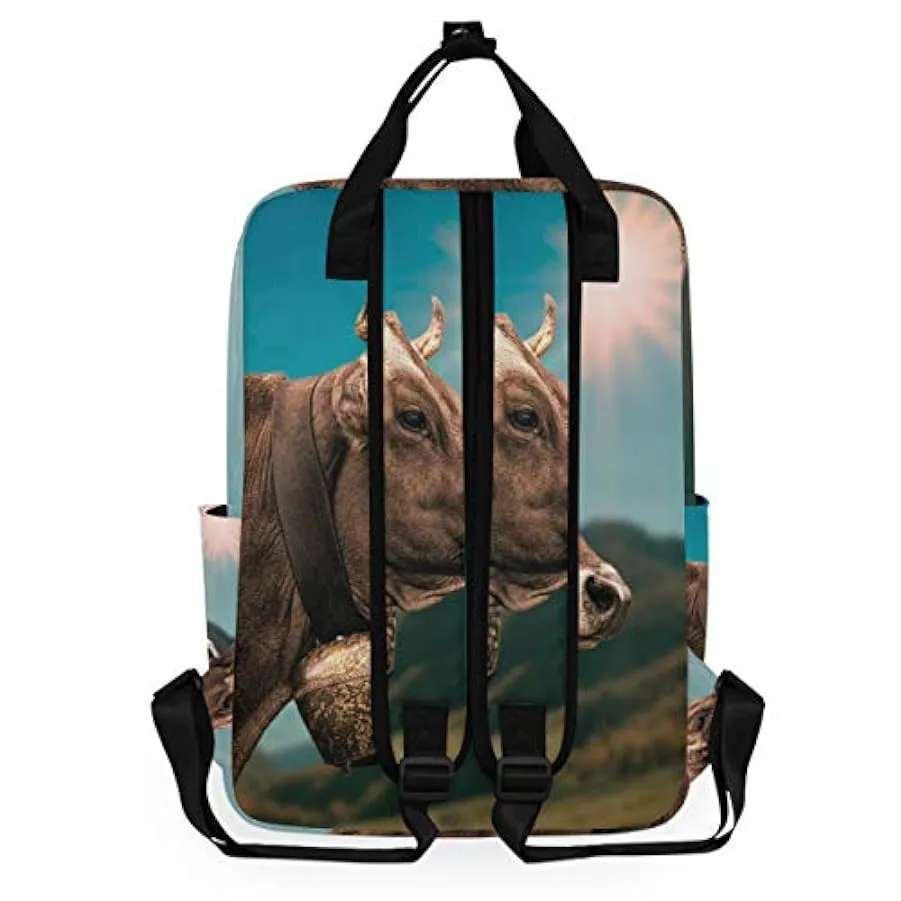 MONTOJ Zaino da viaggio Bull Blue Sky Sun scuola zaino 137762961