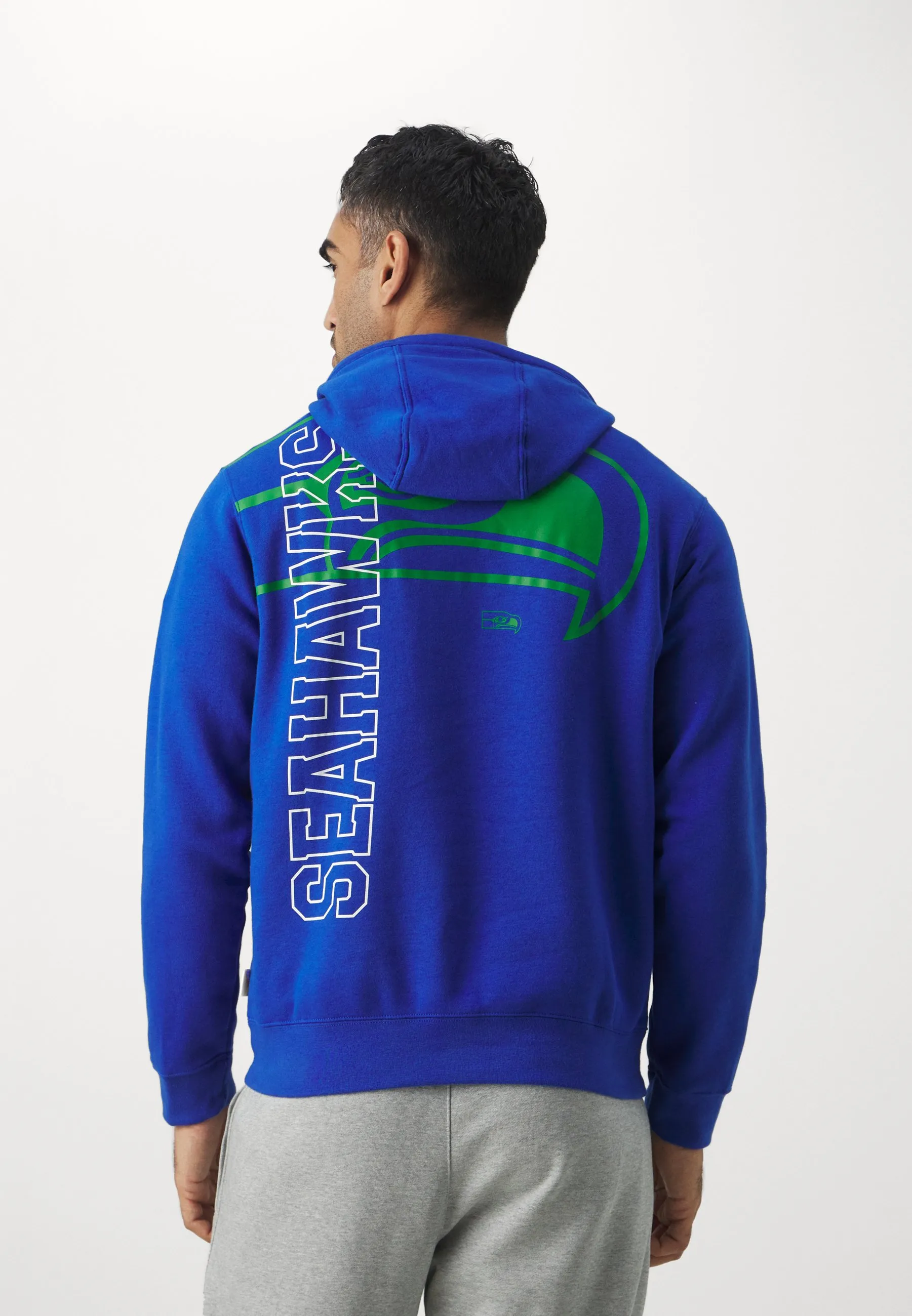 NFL SEATTLE SEAHAWKS OVERSIZE HEAVY HOODIE - Squadra