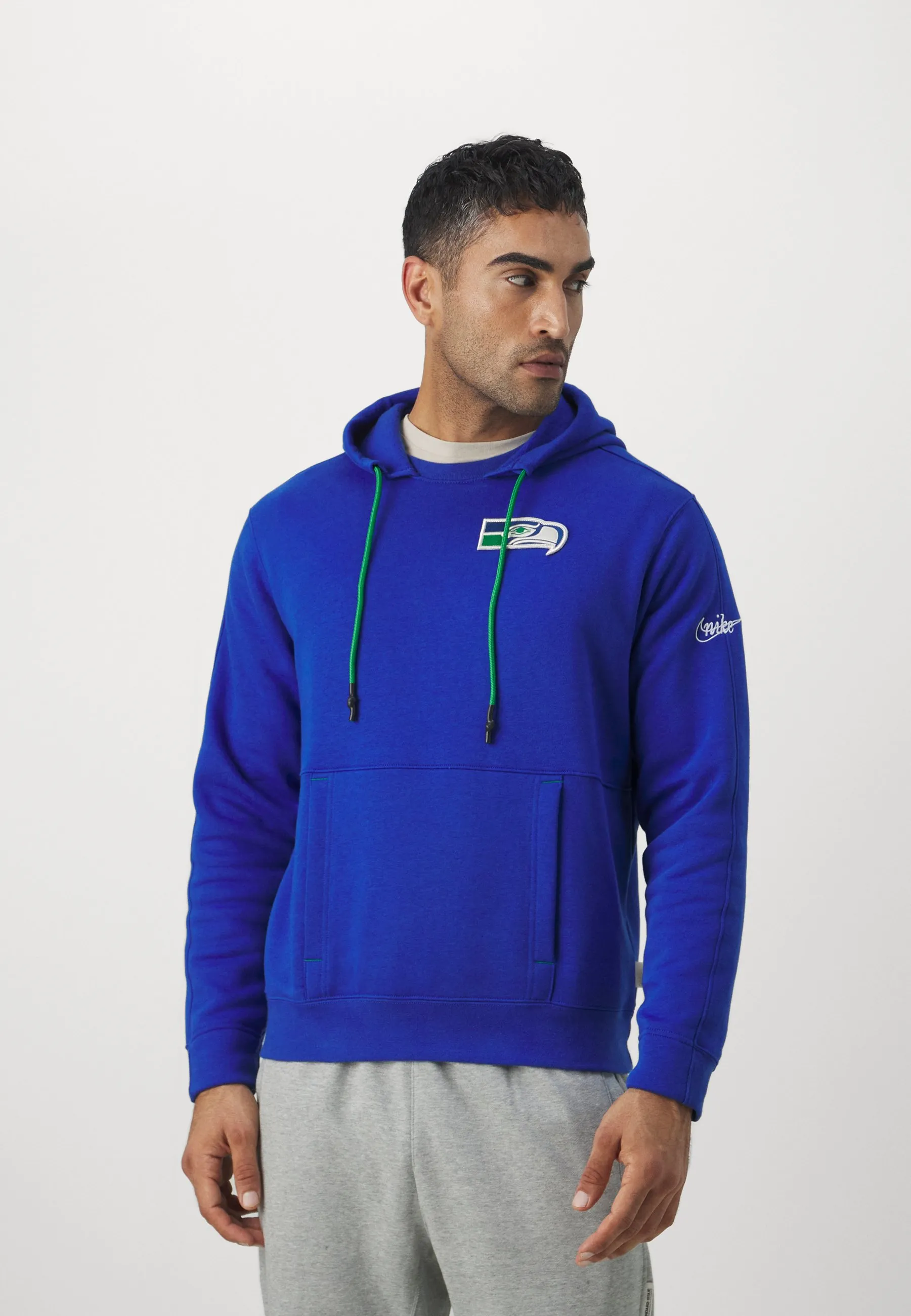 NFL SEATTLE SEAHAWKS OVERSIZE HEAVY HOODIE - Squadra