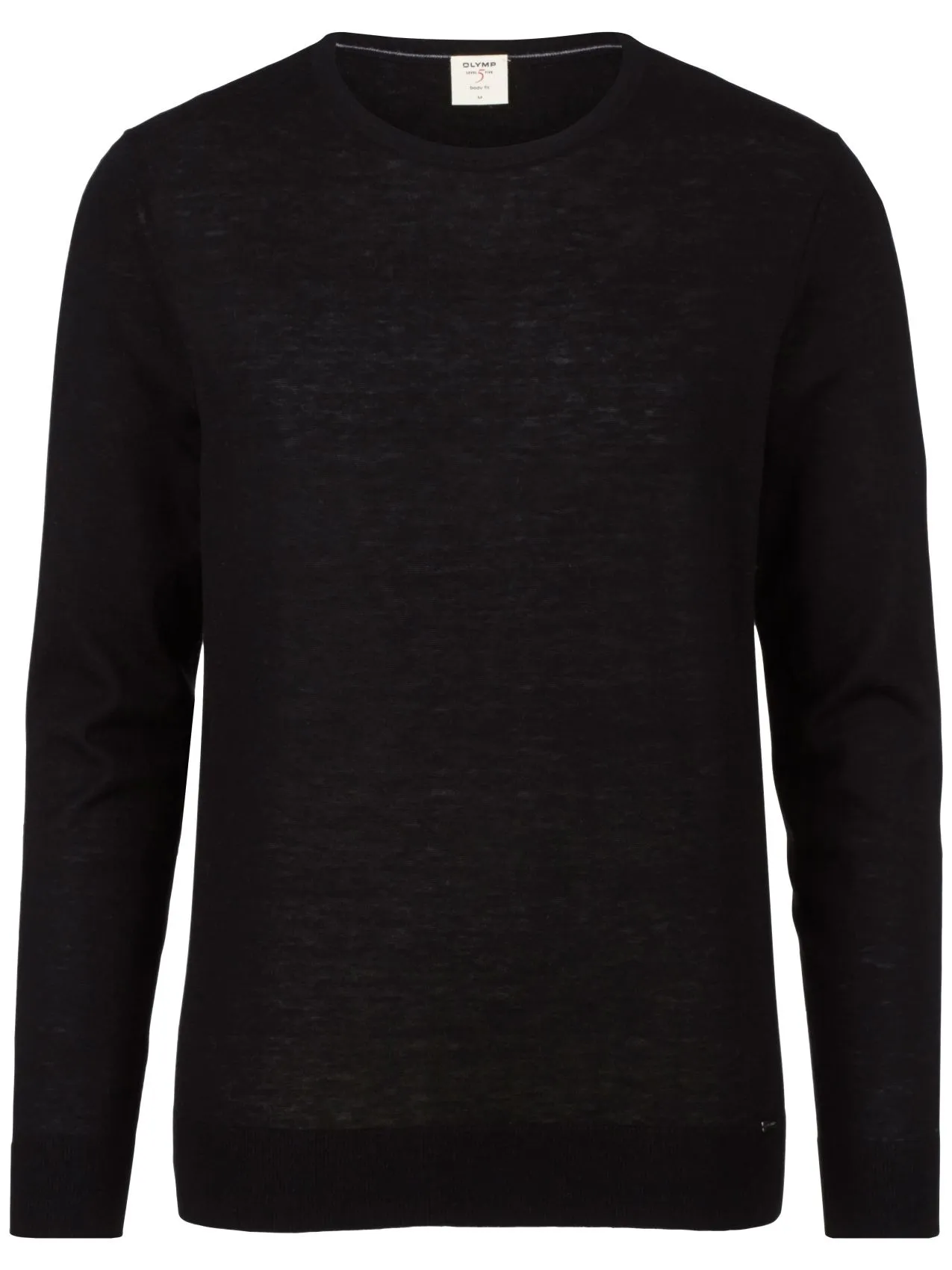 Olymp neck sweater in extra fine merino wool and silk