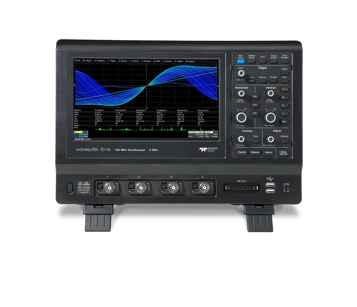 Oscilloscopio Da banco Teledyne LeCroy WaveSurfer 3104z, 4 ch. analogici, 1GHz, Cert. ISO