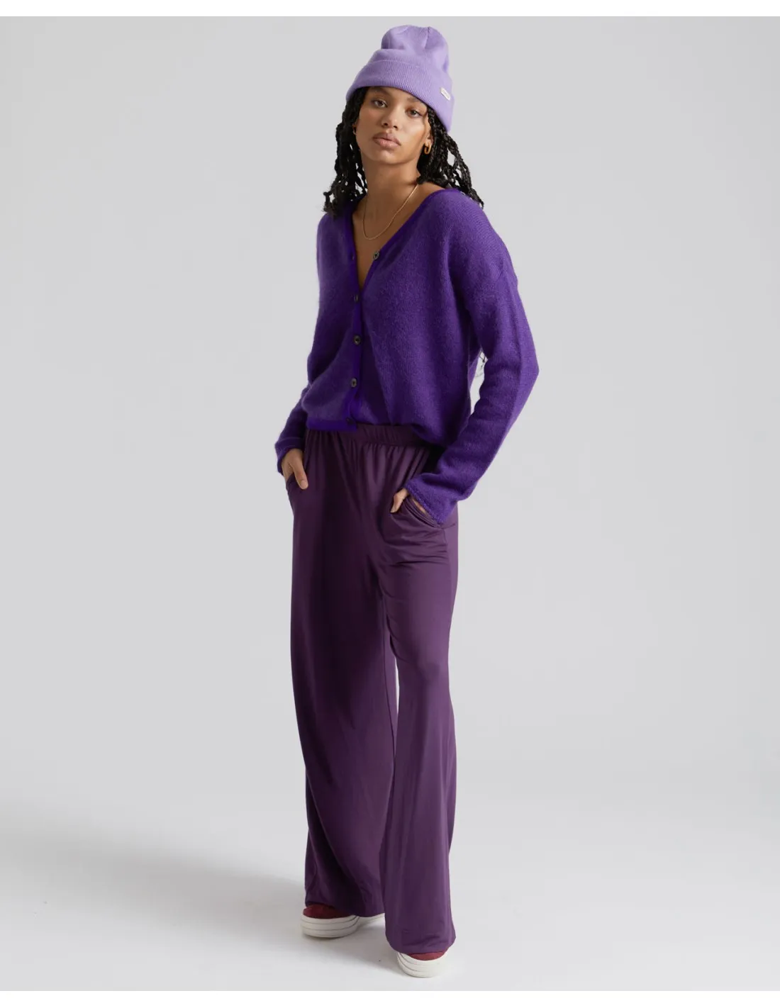 PANTALONE A PALAZZO IN MODAL "BINITA"