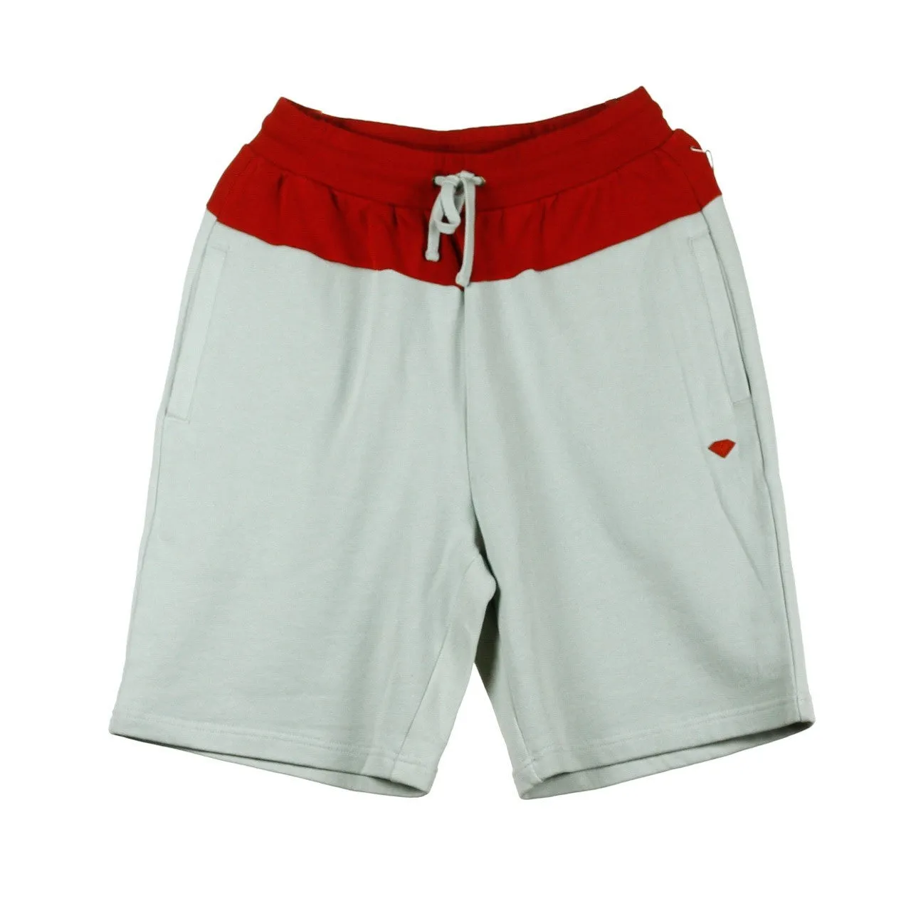 Pantalone Corto Uomo Og Script Sweatshorts Grey/red