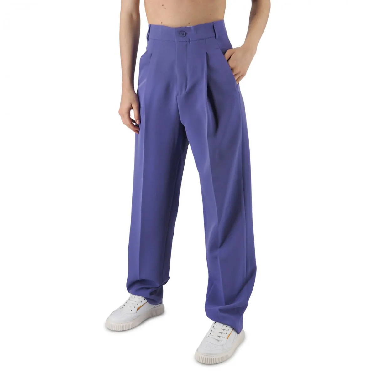 Pantalone Morbido Con Etichetta