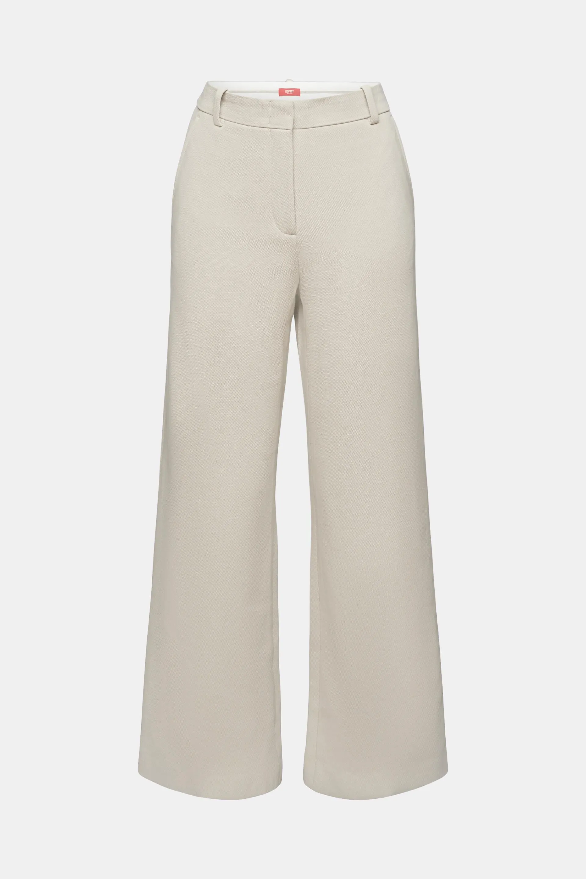 Pantaloni a gamba larga in misto cotone biologico