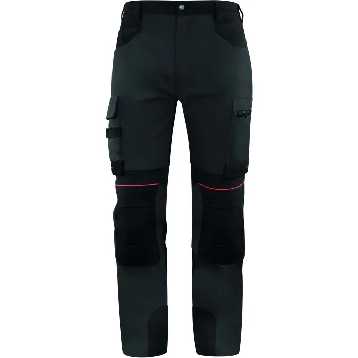 Pantaloni multitasche Nero/Verde/Bianco/Giallo taglia S 26/29poll 66/74cm