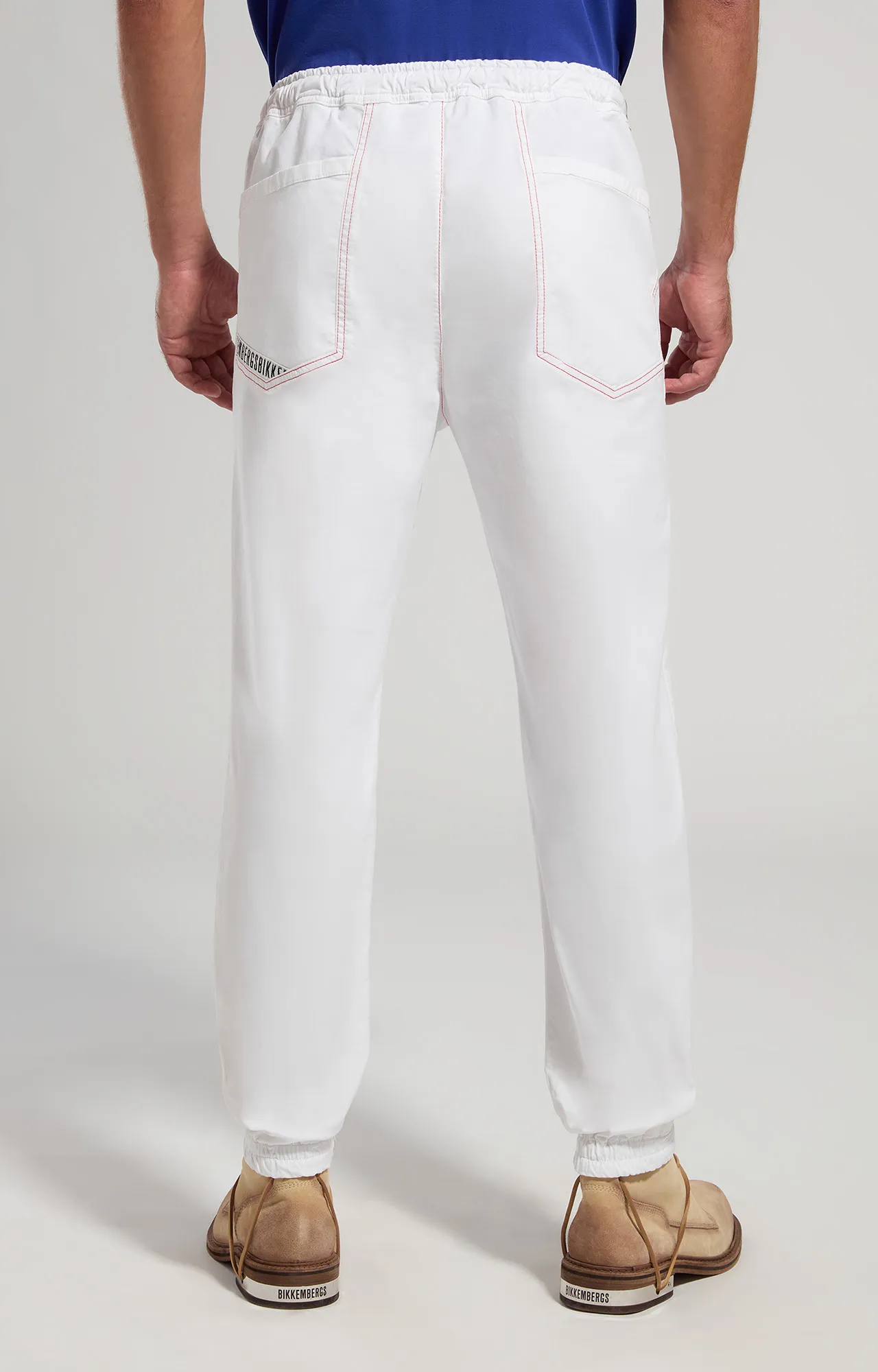 Pantaloni uomo vita elasticizzata