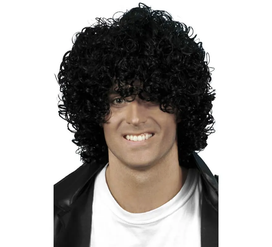 Parrucca afro look riccia bagnata