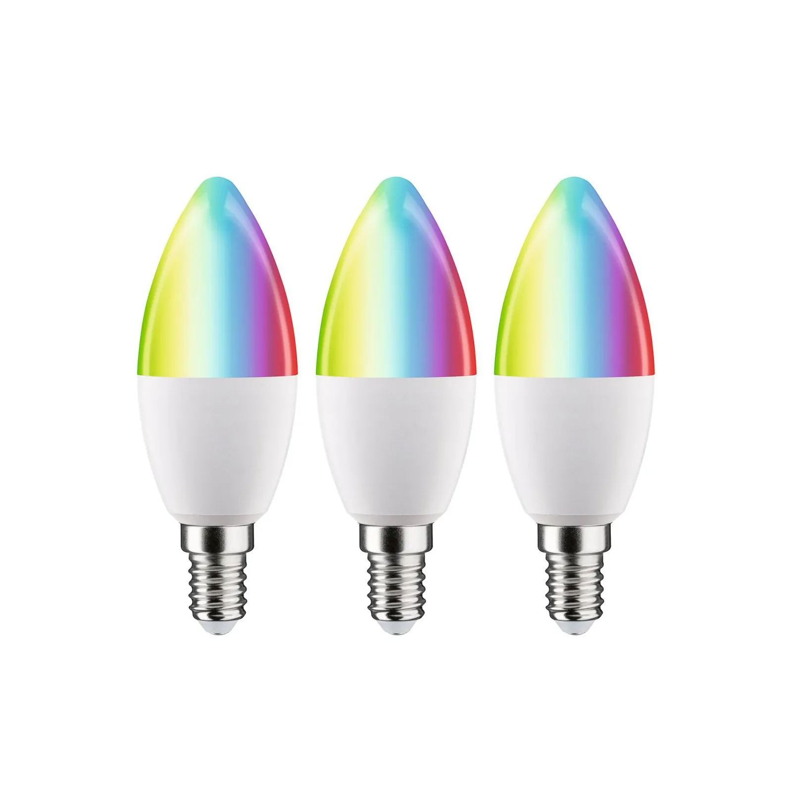 Paulmann LED candela E14 5W 470lm Zigbee RGBW 3x