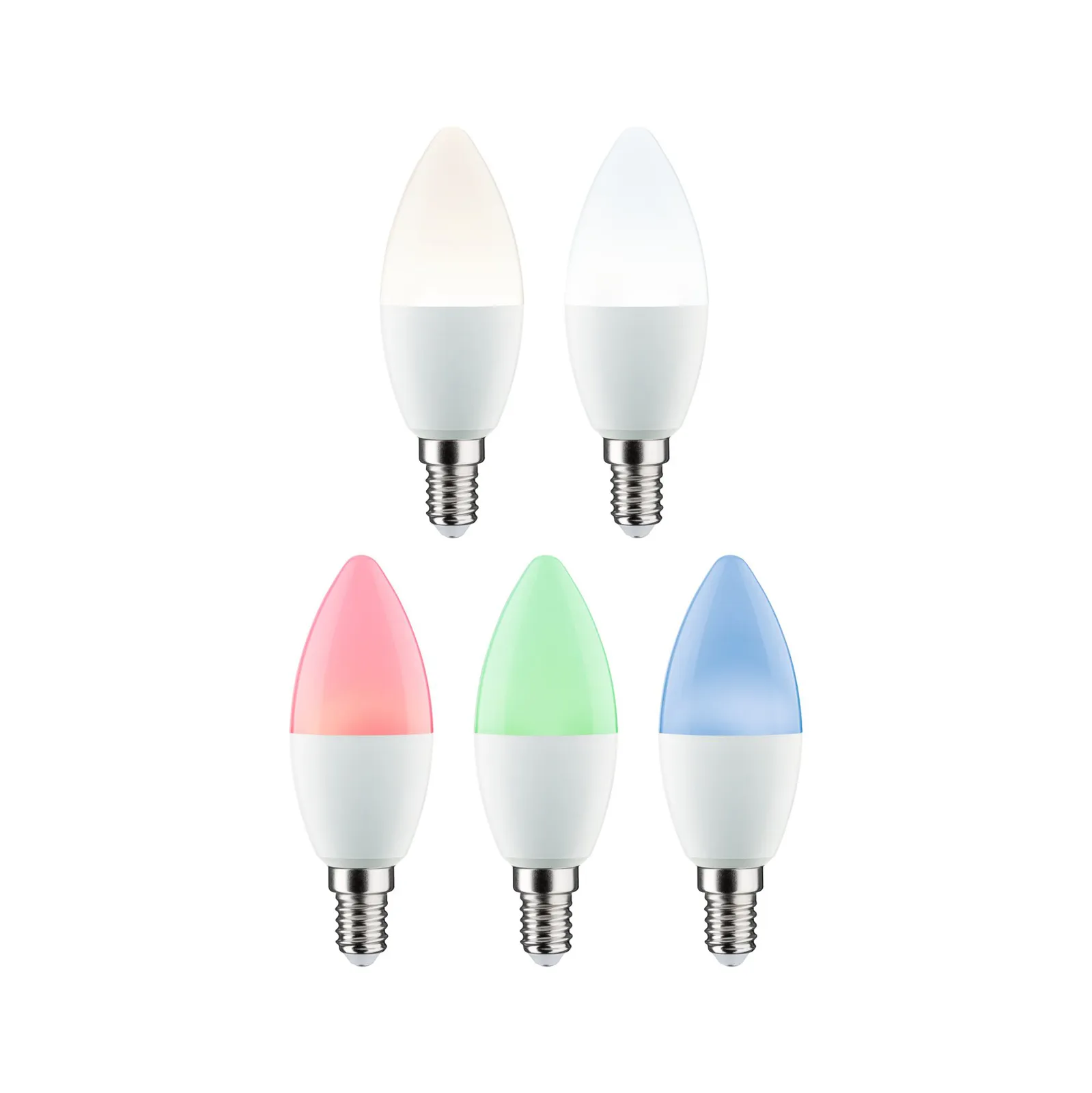 Paulmann LED candela E14 5W 470lm Zigbee RGBW 3x
