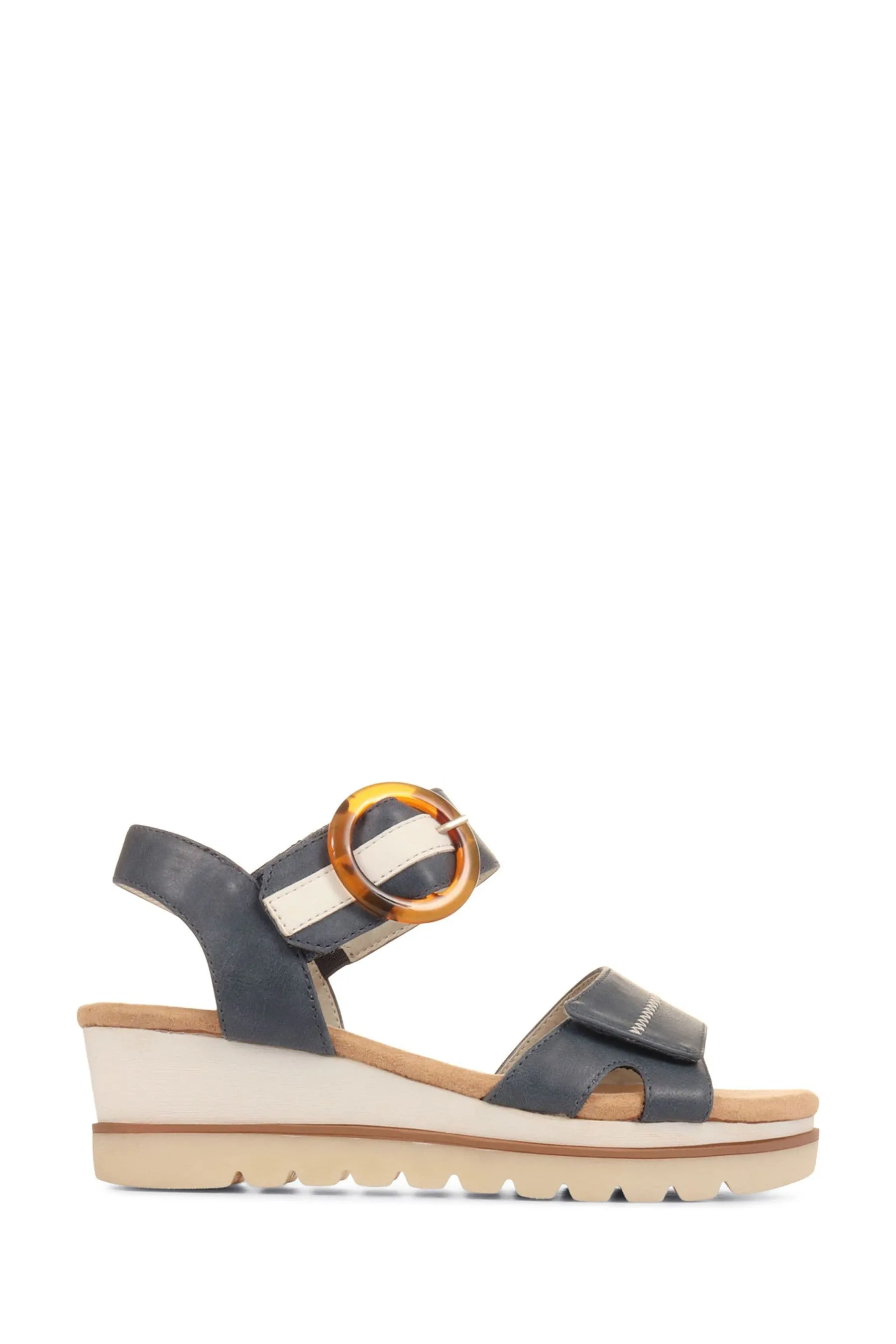 Pavers - Sandali comoda con zeppa