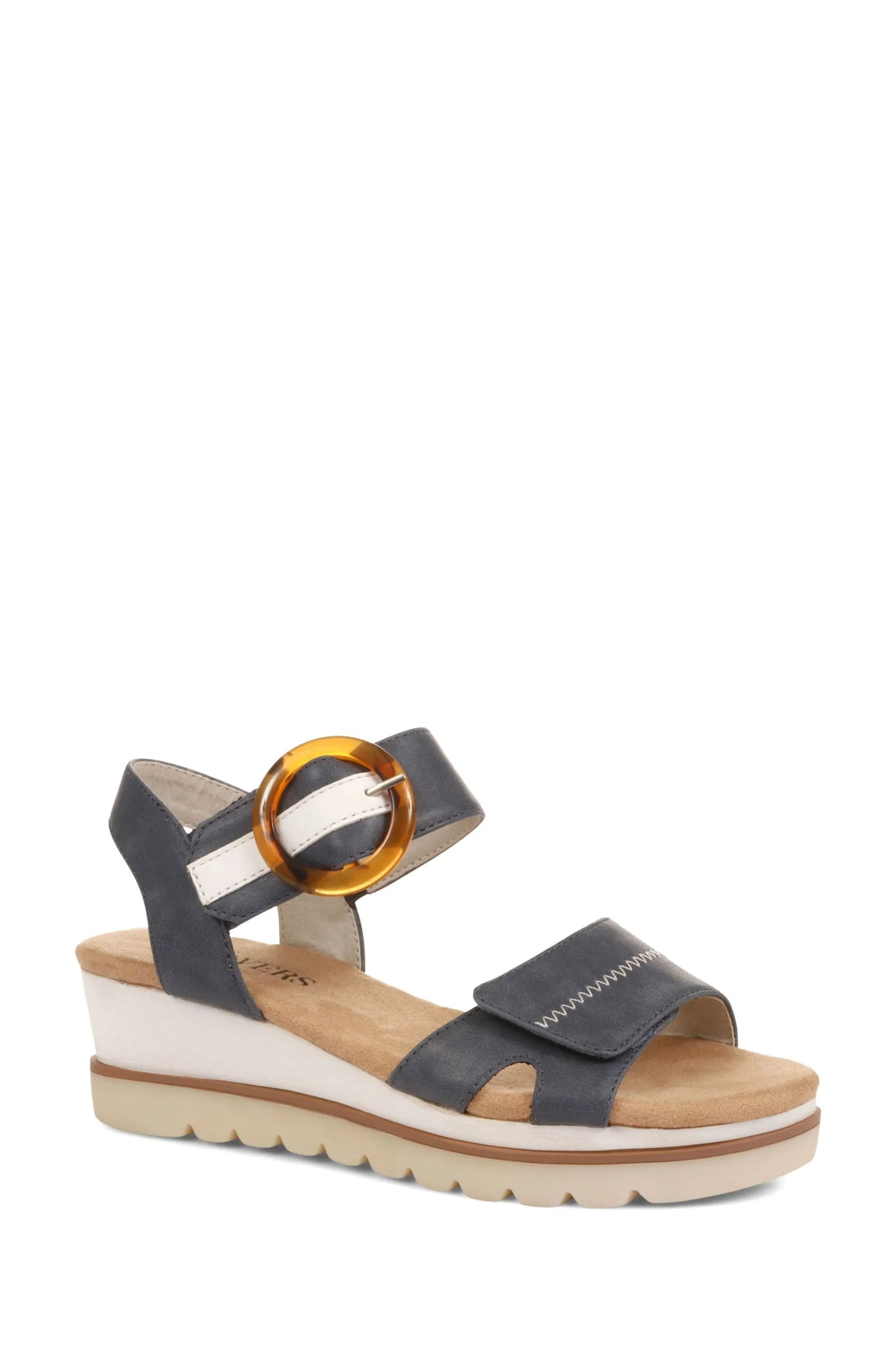 Pavers - Sandali comoda con zeppa