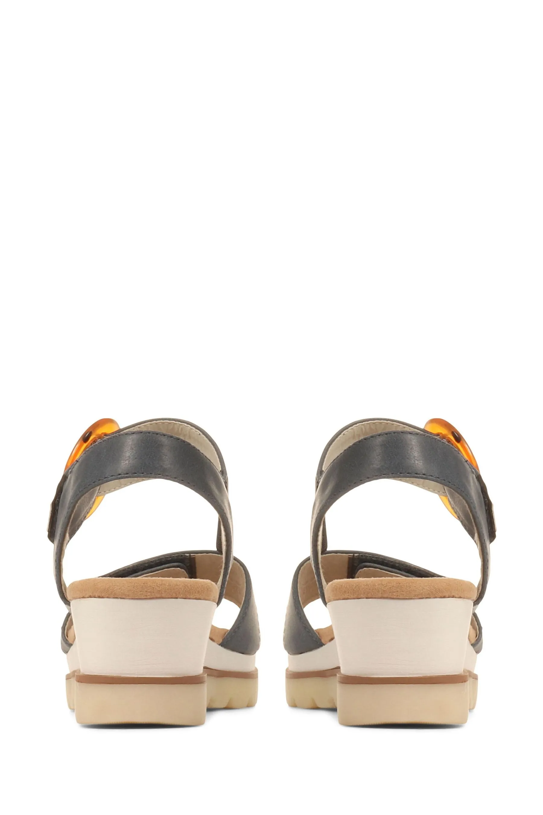 Pavers - Sandali comoda con zeppa