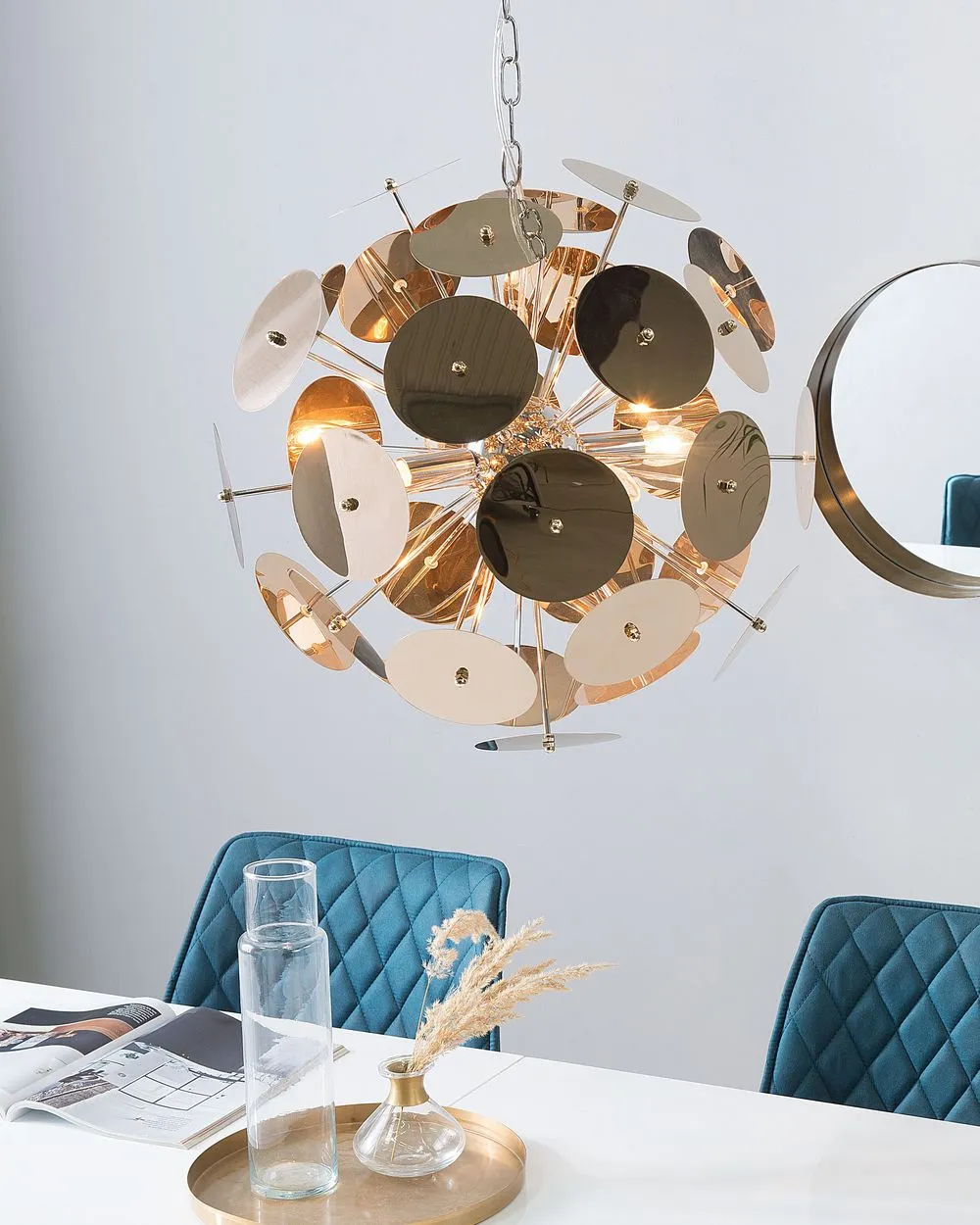 Pendant Lamp ZAMBEZI Metal Copper