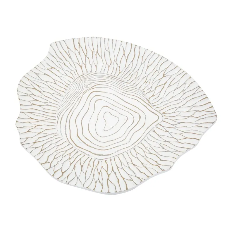 Piatto S/Tasche Resina Cm 37X34X6