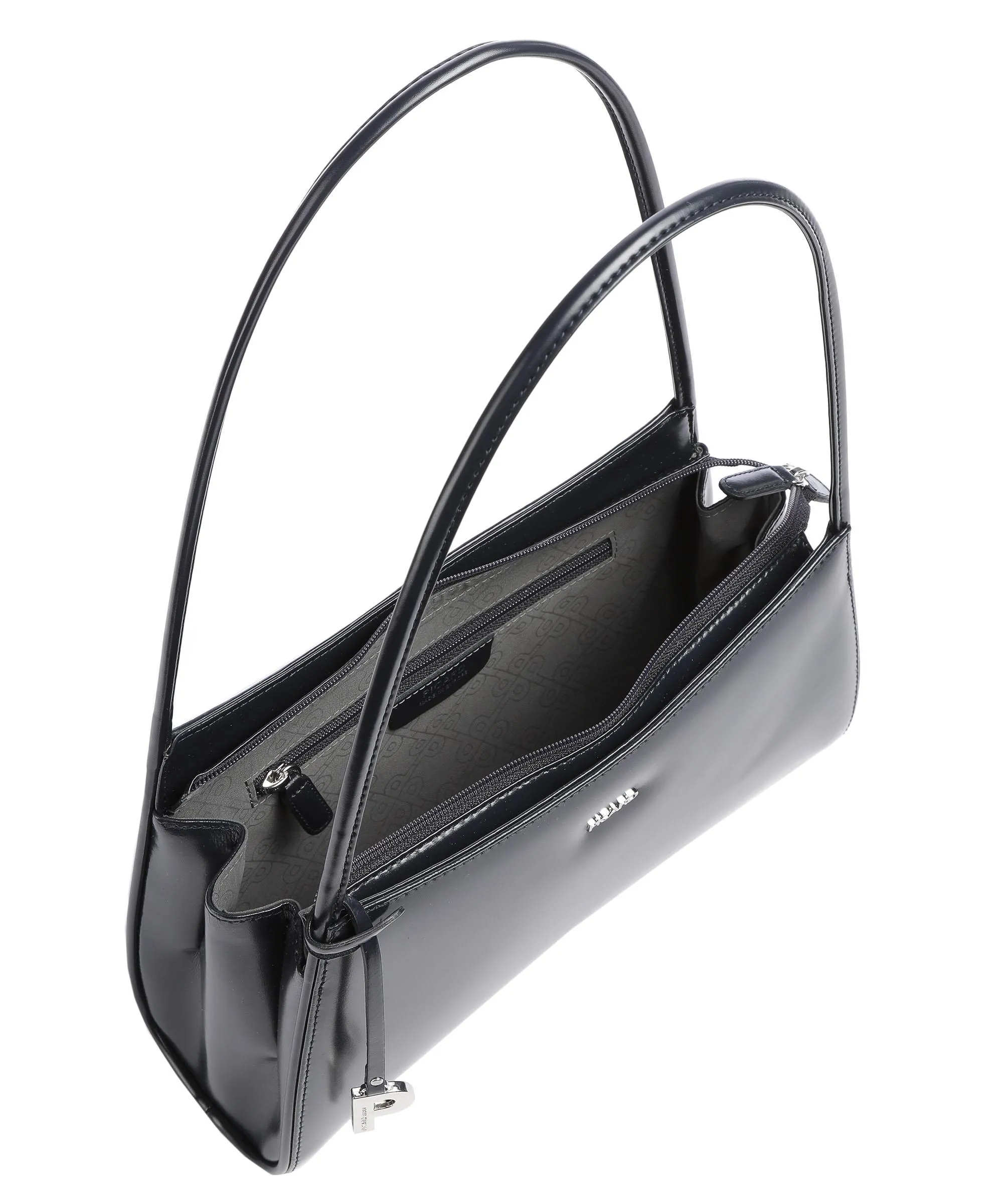  Picard Berlin Borsa a spalla pelle di vacchetta liscia navy  