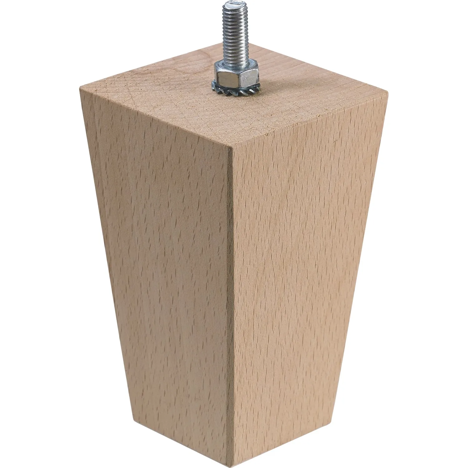 Piedini mobili Hettich legno grezzo 7x7 cm