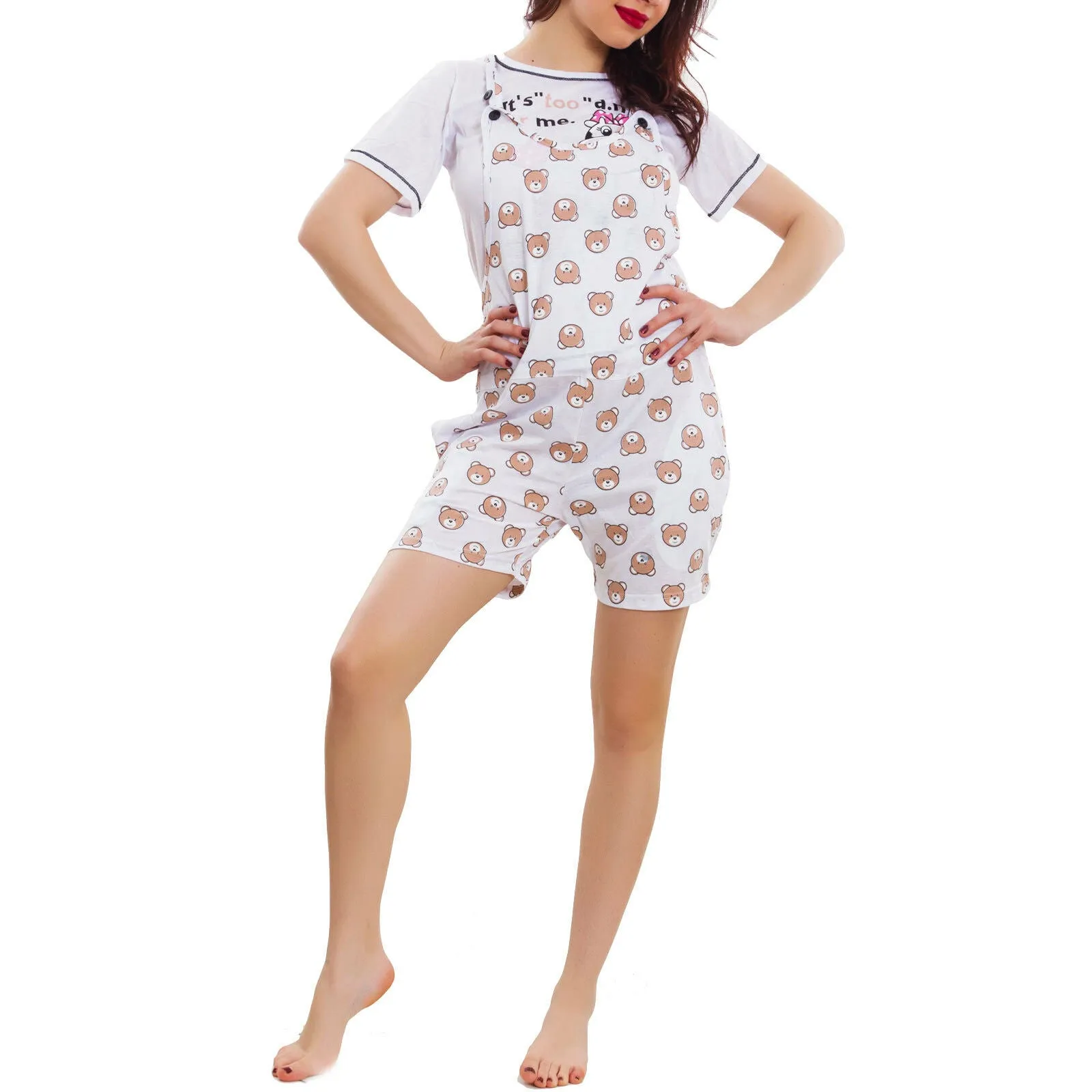 Pigiama donna due pezzi IT-2415