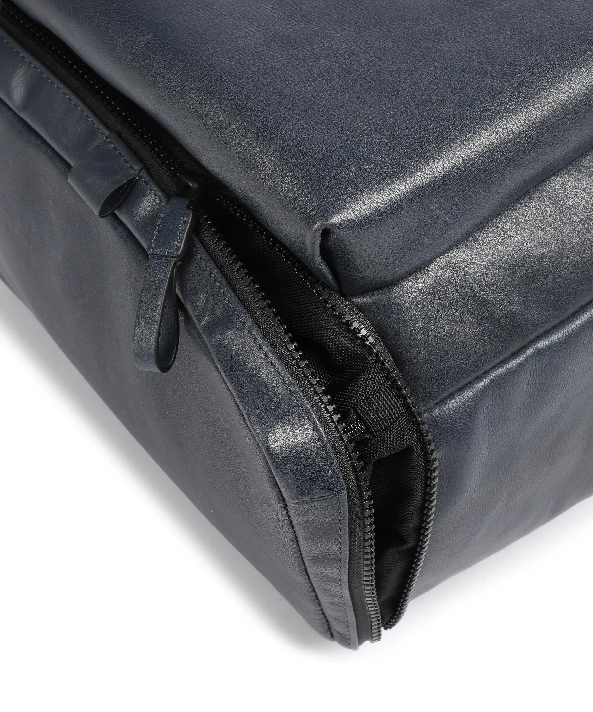  Piquadro Harper Zaino 15″ pelle di vacchetta grana blu scuro  