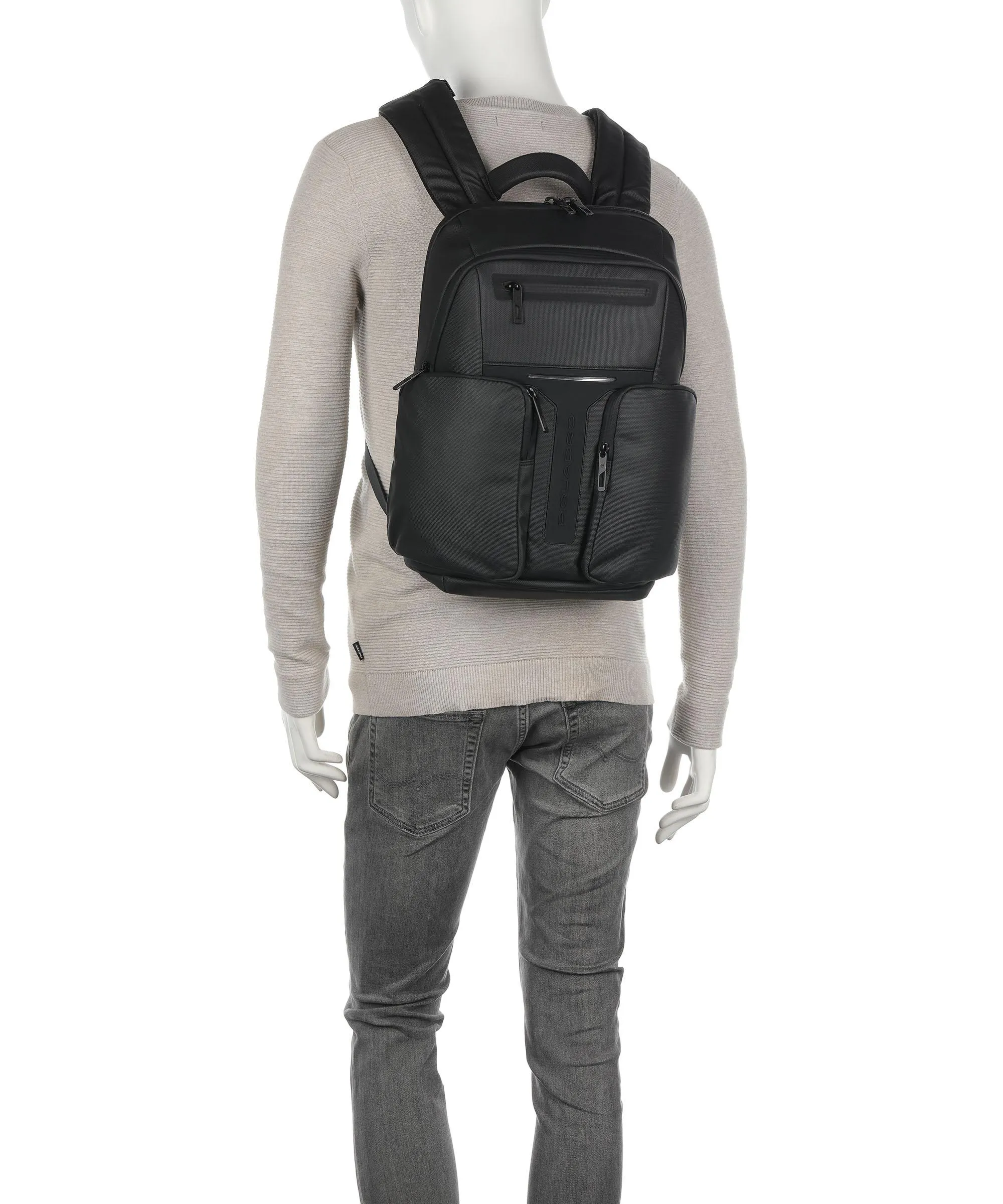  Piquadro Hidor Zaino 14″ nylon nero  