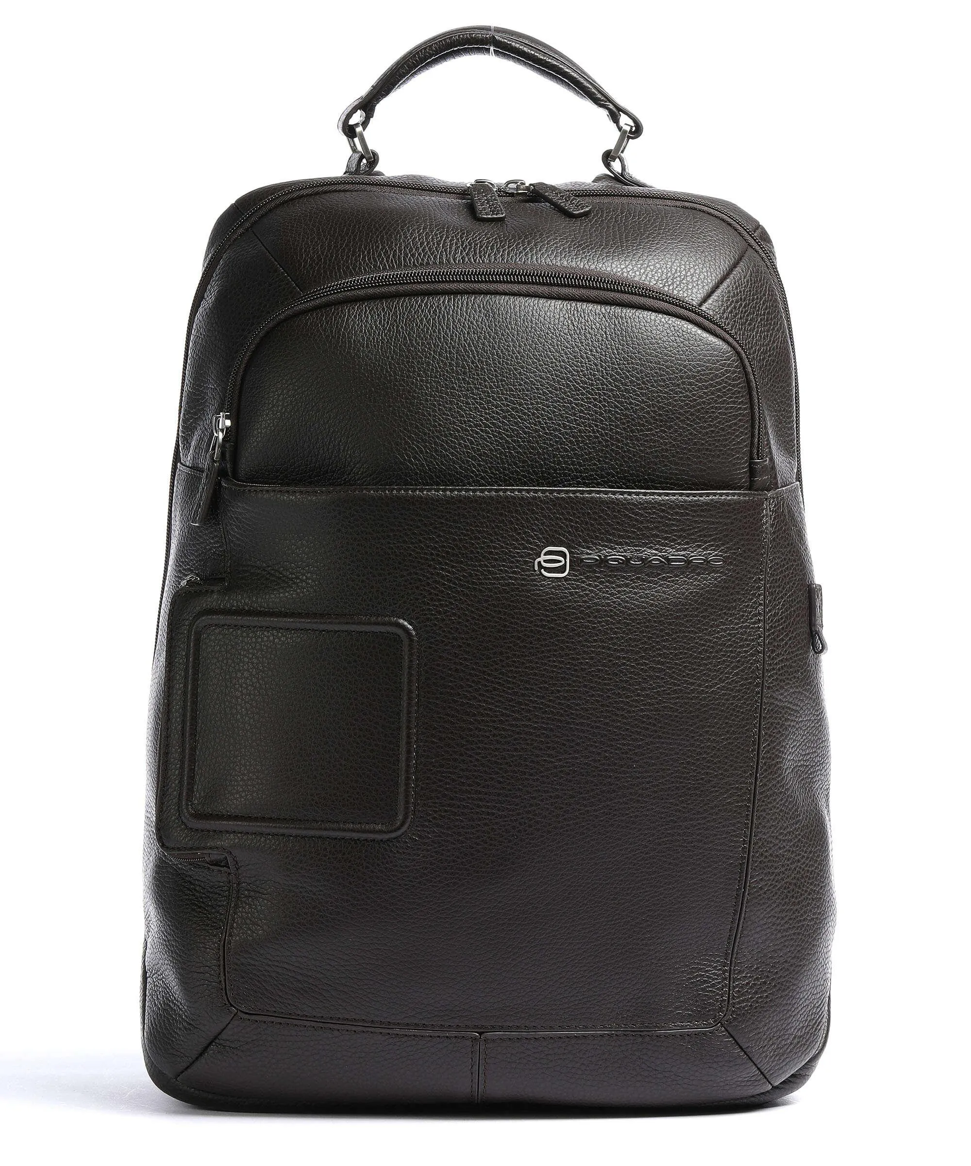  Piquadro Vibe Zaino porta pc 15″ pelle di vacchetta grana marrone scuro  