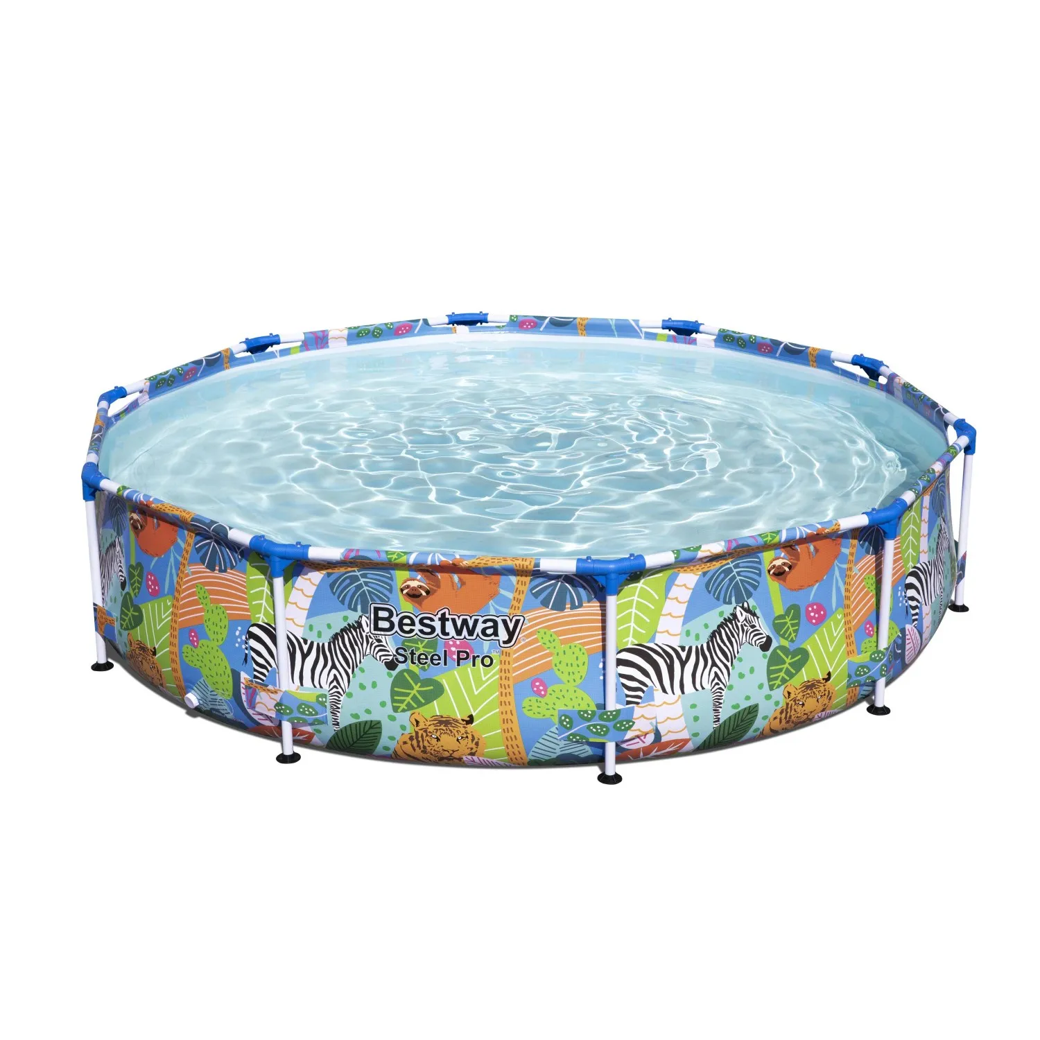 Piscina fuori terra tubolare in pvc/acciaio Bestway Steel Pro 3.05 m x 66 cm