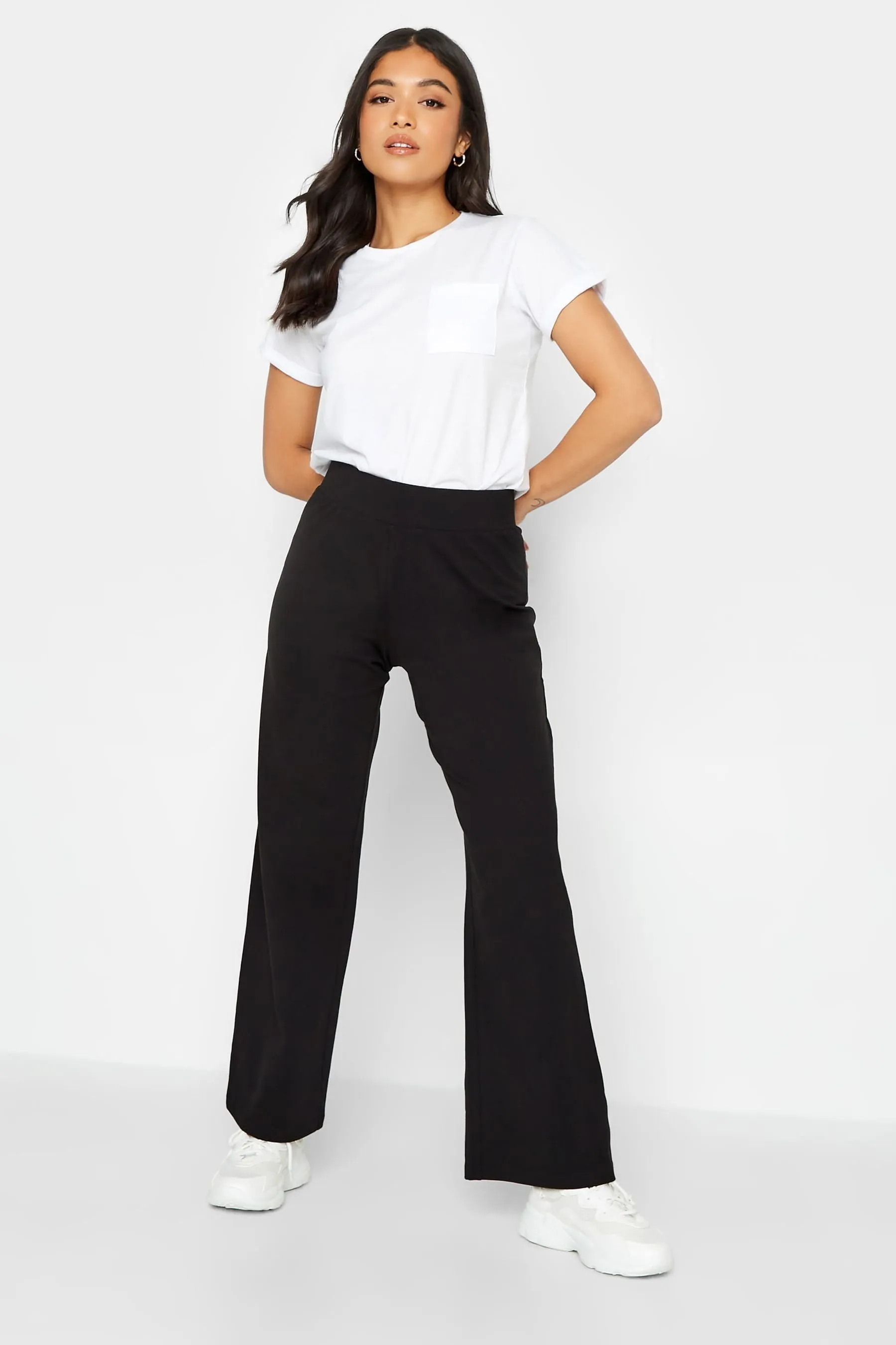 PixieGirl Petite - Pantaloni a fondo ampio senza chiusura