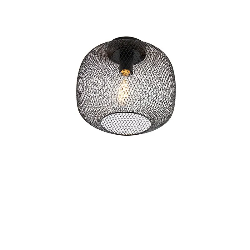 Plafoniera moderna nera - Bliss Mesh