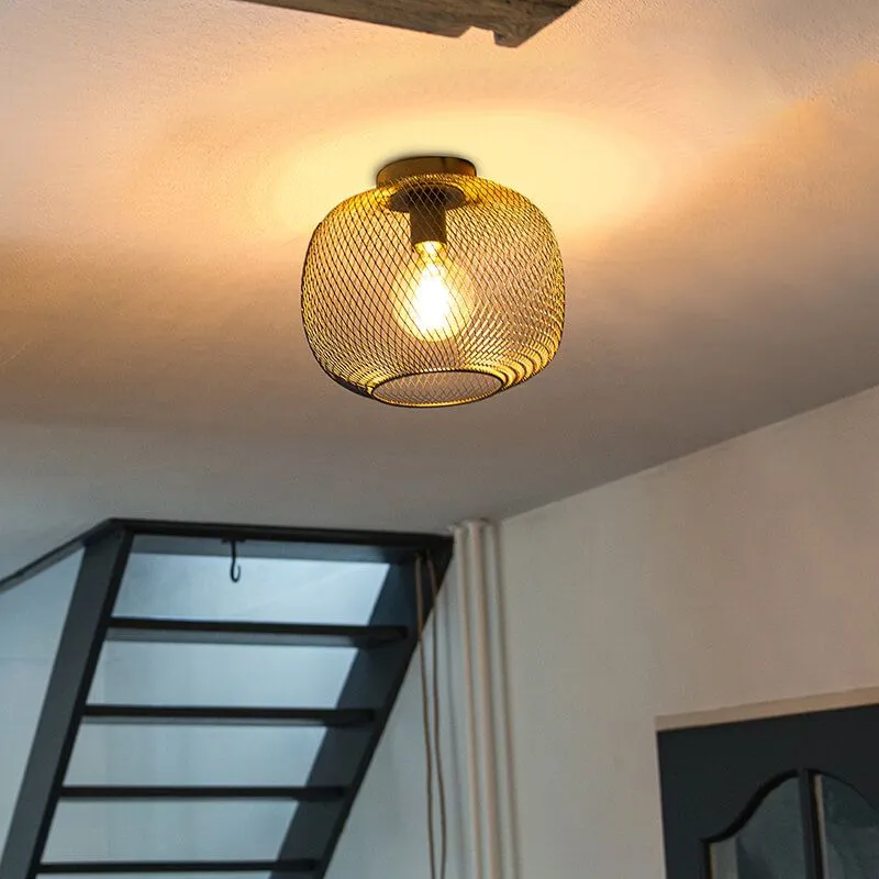 Plafoniera moderna nera - Bliss Mesh